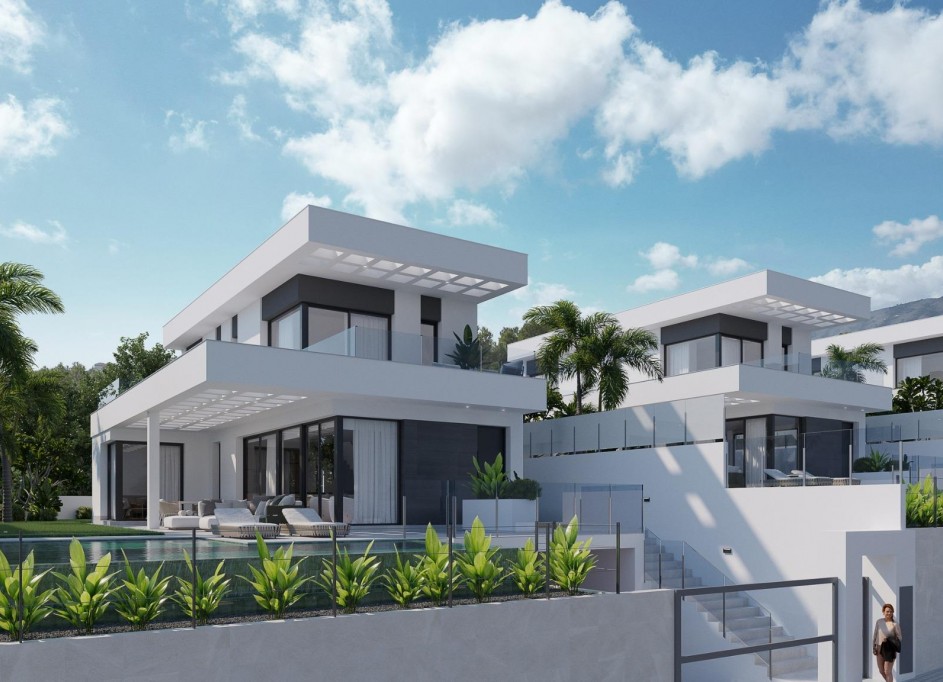 Nouvelle construction - Vrijstaande Villa -
Finestrat - Sierra cortina