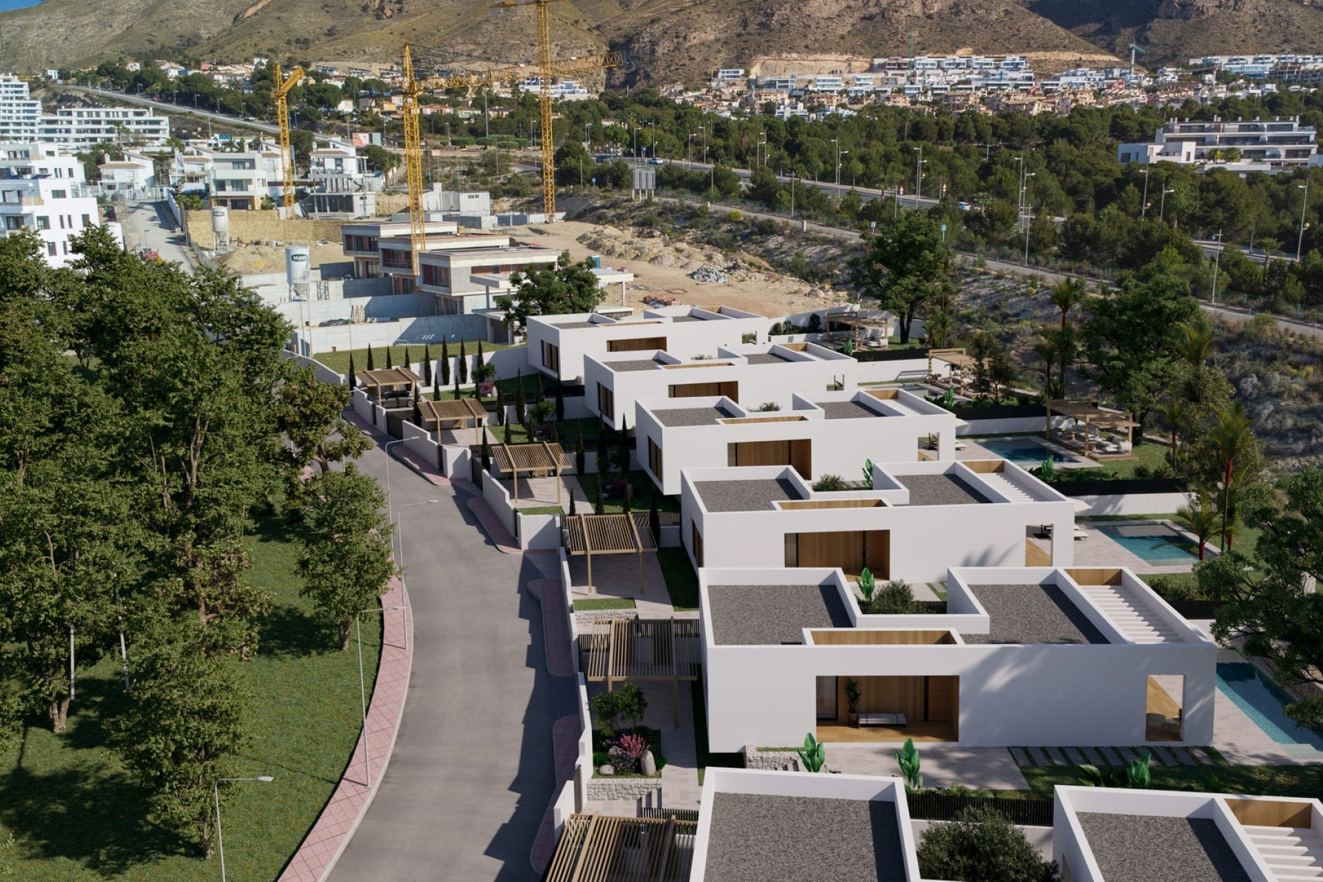 Nouvelle construction - Vrijstaande Villa -
Finestrat