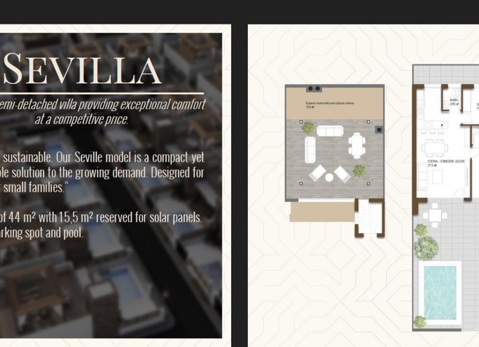 Nouvelle construction - Vrijstaande Villa -
Fuente alamo de Murcia - LAS PALAS