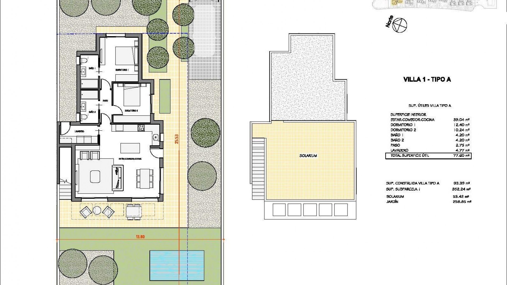 Nouvelle construction - Vrijstaande Villa -
Fuente Álamo - Hacienda Del Álamo Golf