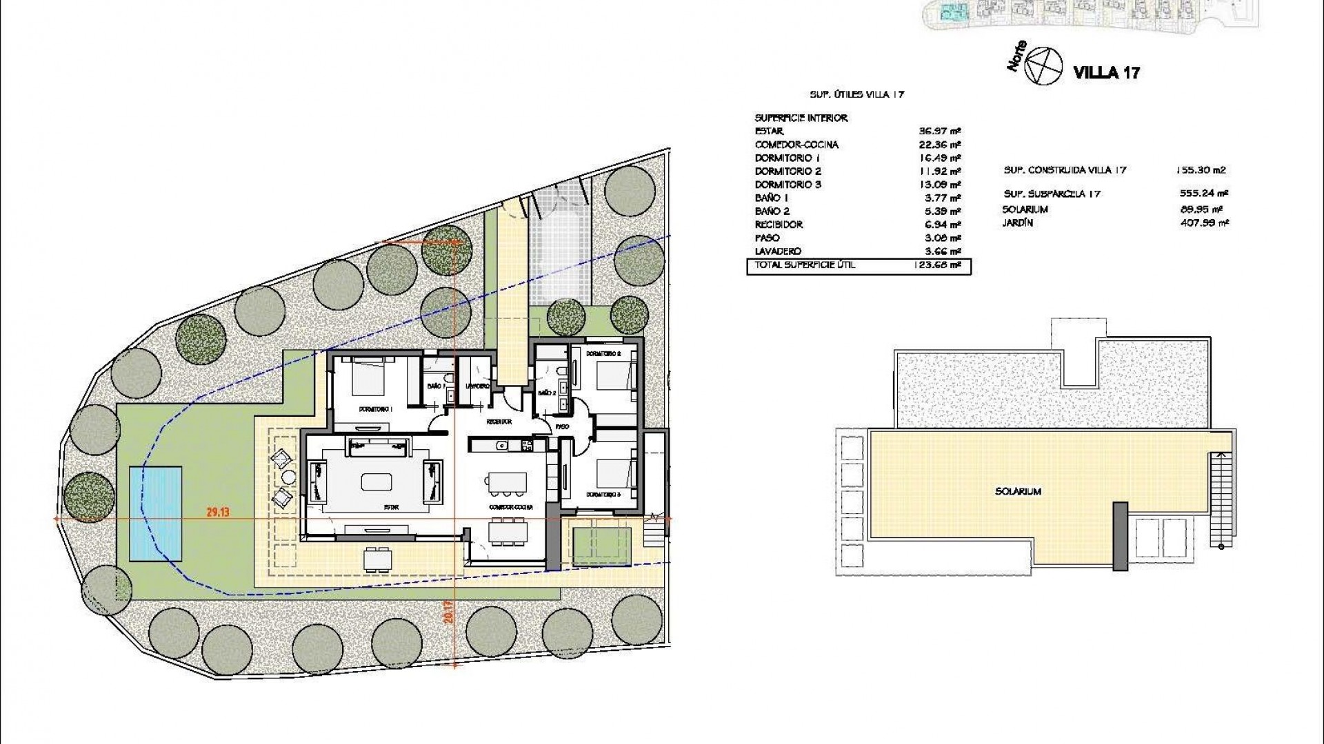 Nouvelle construction - Vrijstaande Villa -
Fuente Álamo - Hacienda Del Álamo Golf