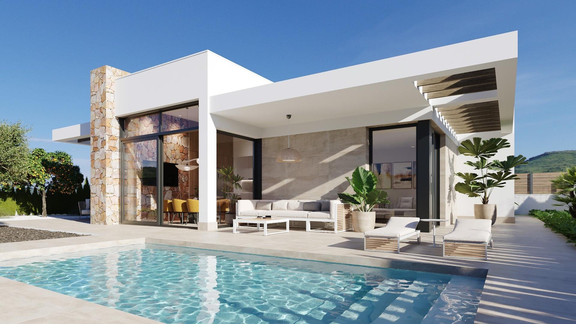 Nouvelle construction - Vrijstaande Villa -
Fuente Álamo - Hacienda del Alamo