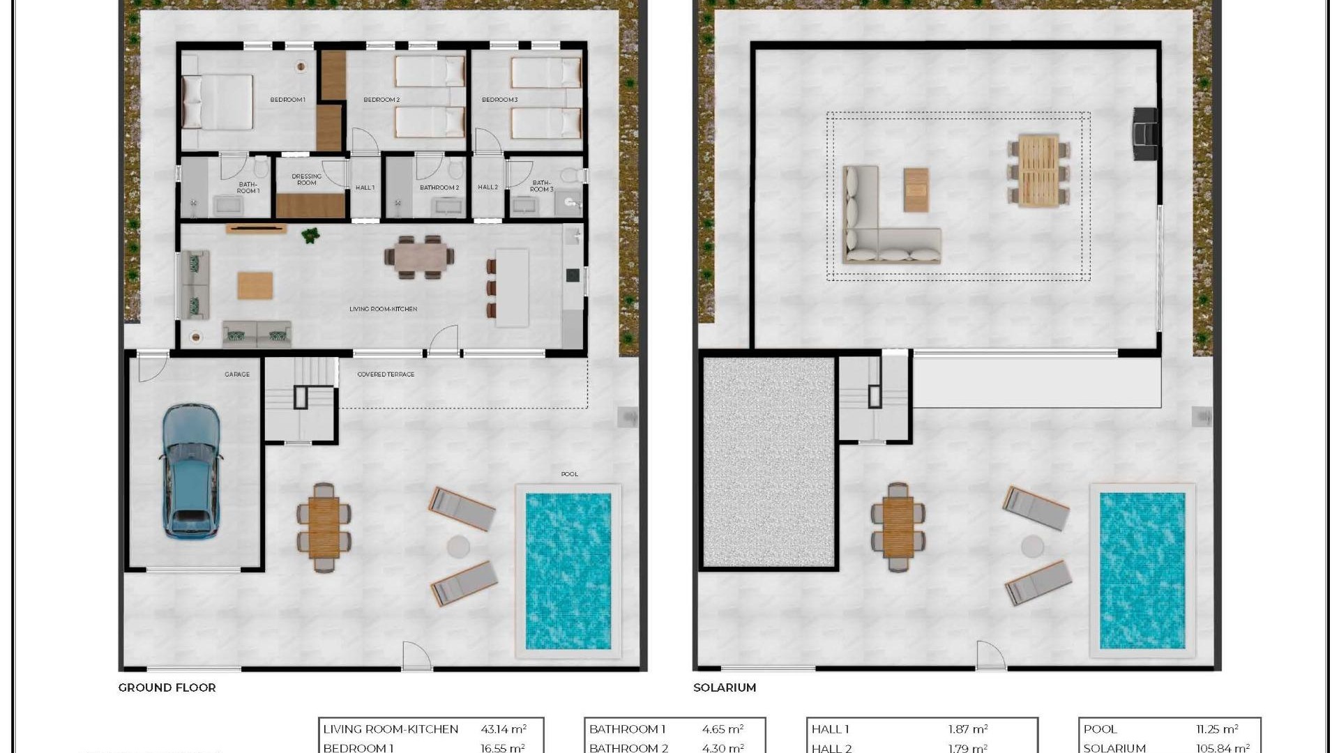 Nouvelle construction - Vrijstaande Villa -
Fuente Álamo - La Pinilla