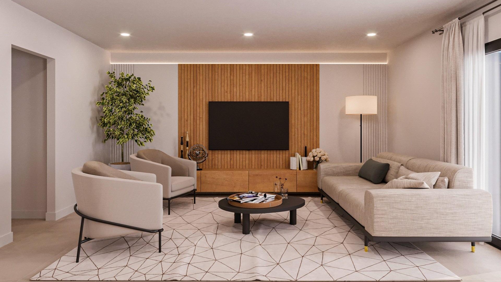 Nouvelle construction - Vrijstaande Villa -
Fuente Álamo - La Pinilla