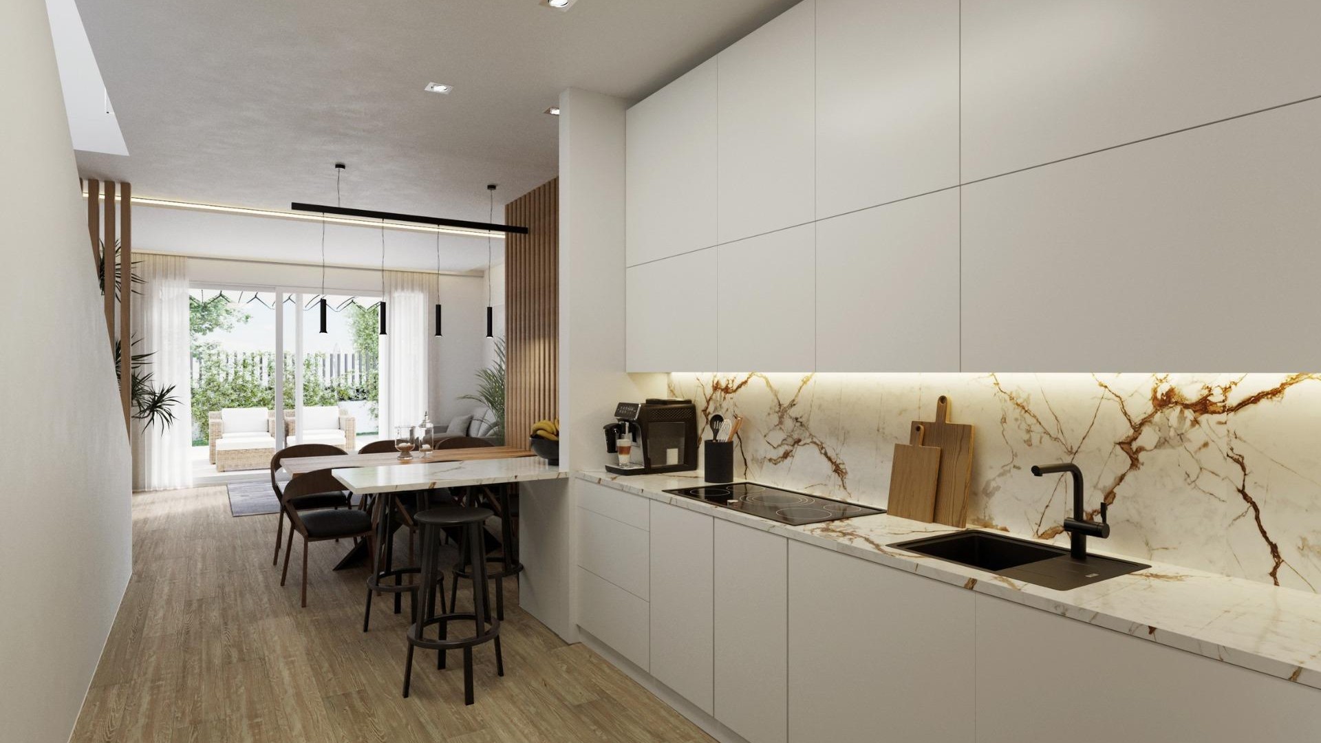 Nouvelle construction - Vrijstaande Villa -
Hondón de las Nieves - Centro