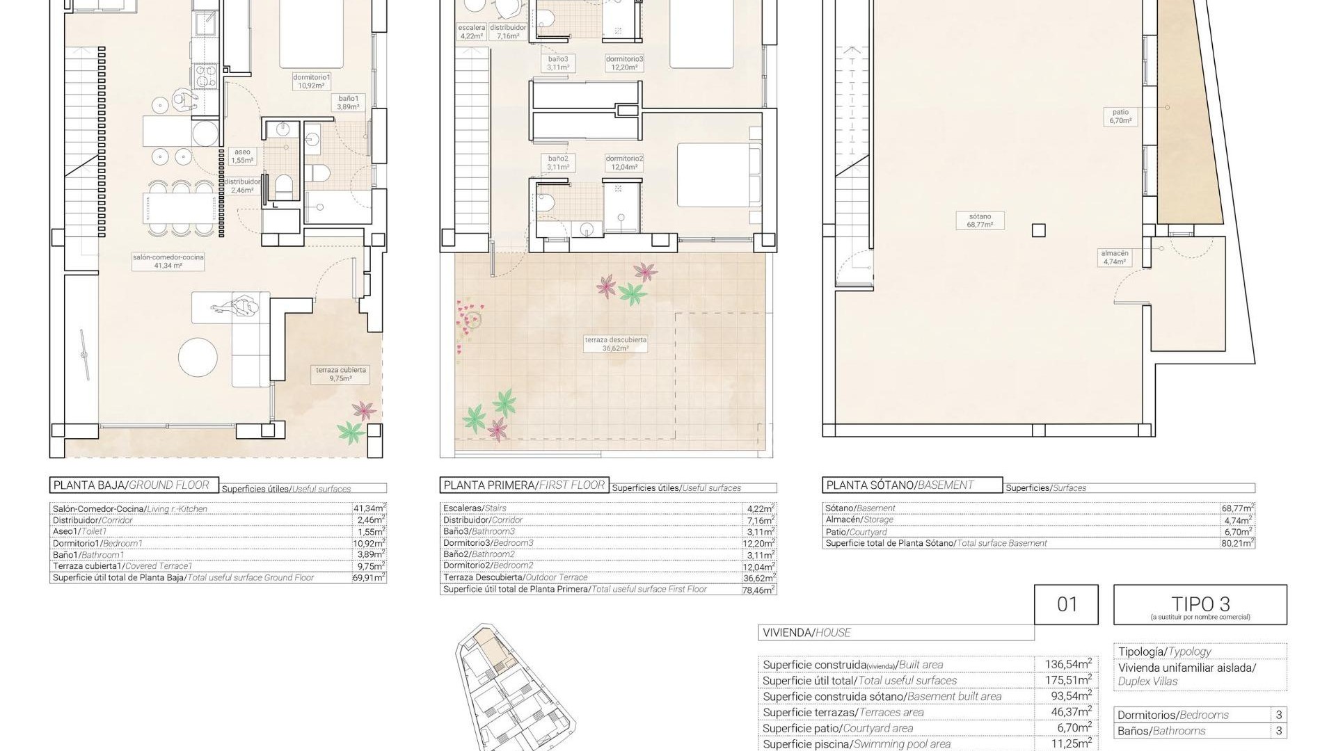 Nouvelle construction - Vrijstaande Villa -
Hondón de las Nieves - Centro