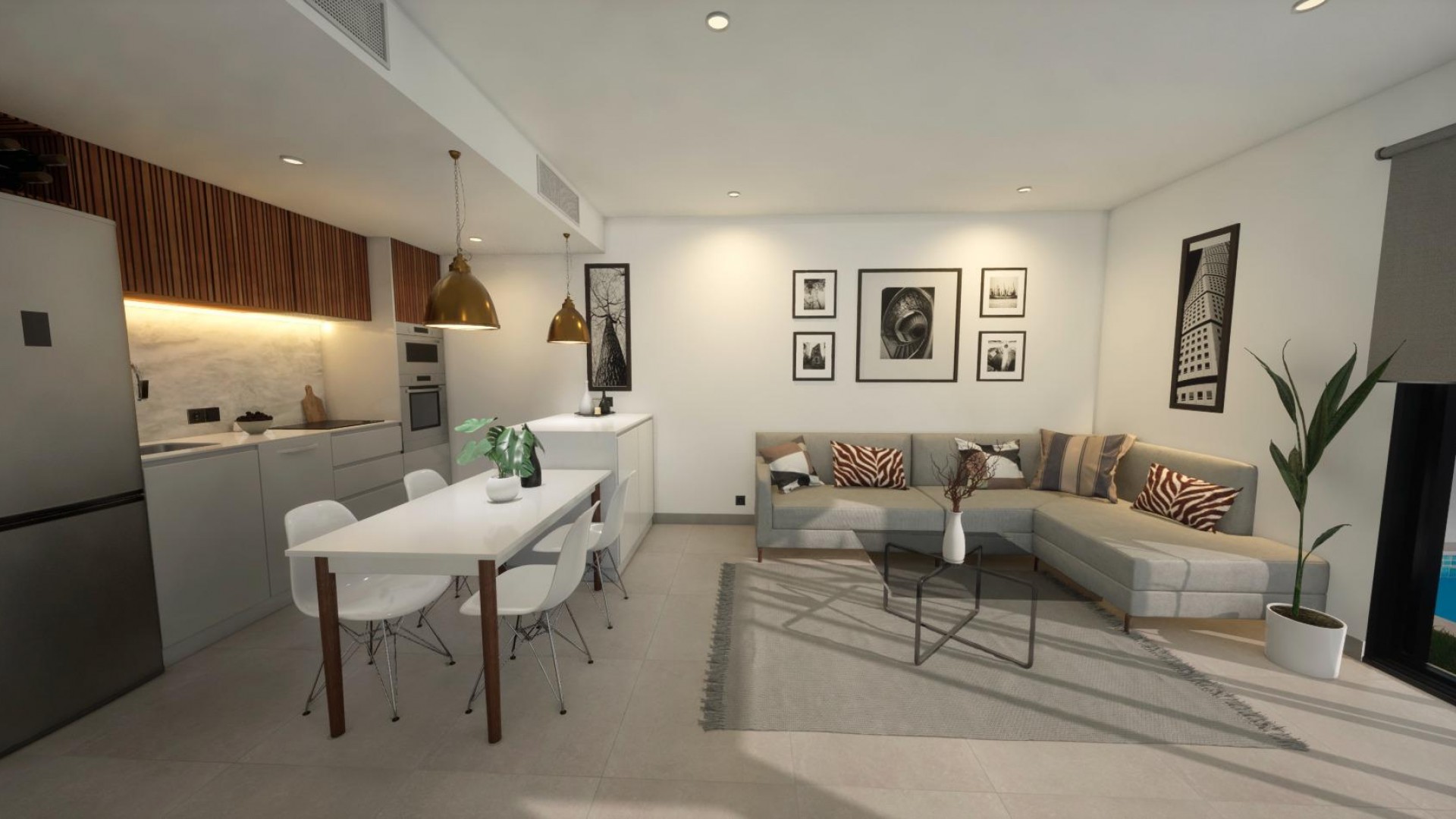 Nouvelle construction - Vrijstaande Villa -
Los Alcazares - La Concha