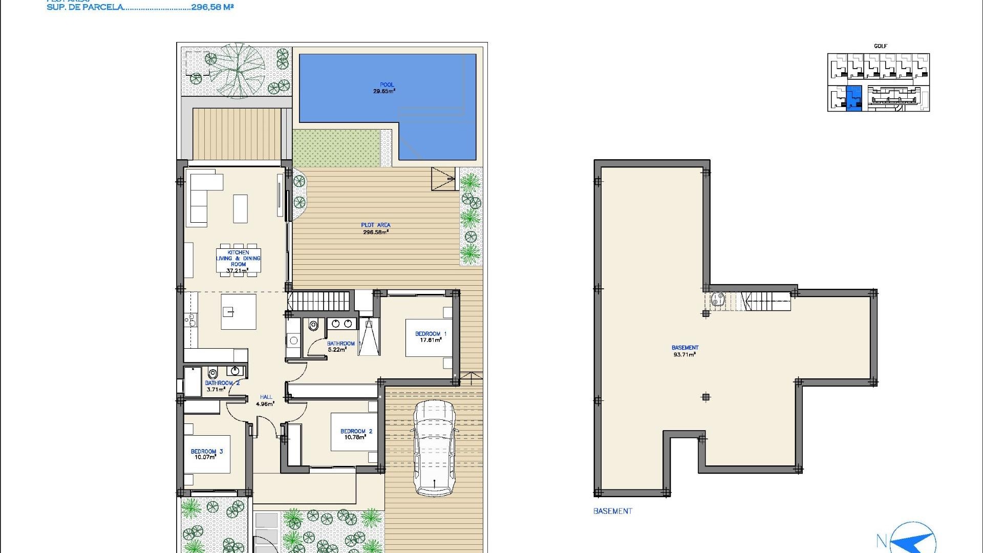 Nouvelle construction - Vrijstaande Villa -
Los Alcazares - Lomas Del Rame