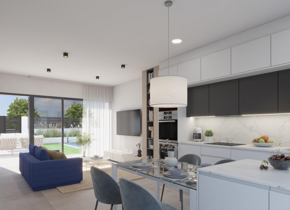 Nouvelle construction - Vrijstaande Villa -
Los Alcazares - Playa la Atascadera