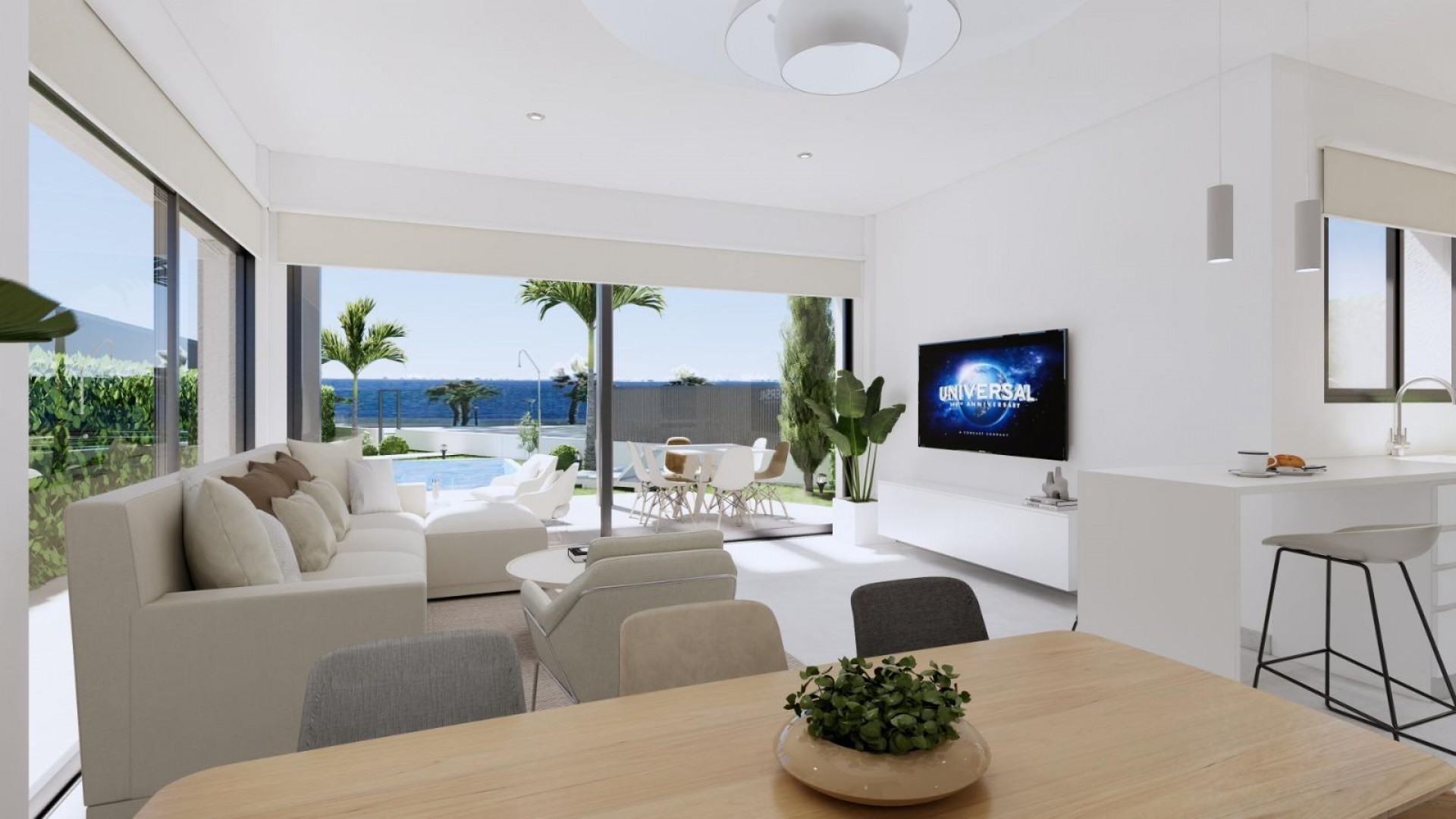 Nouvelle construction - Vrijstaande Villa -
Los Alcazares - Punta Calera