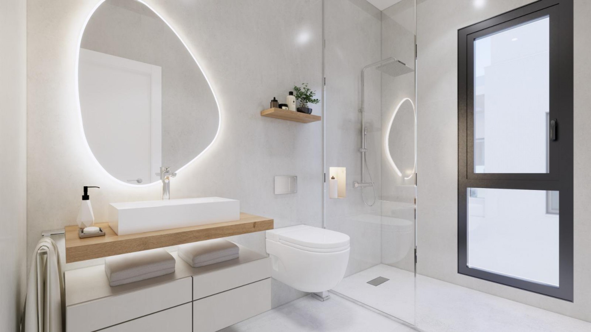 Nouvelle construction - Vrijstaande Villa -
Los Alcazares - Punta Calera