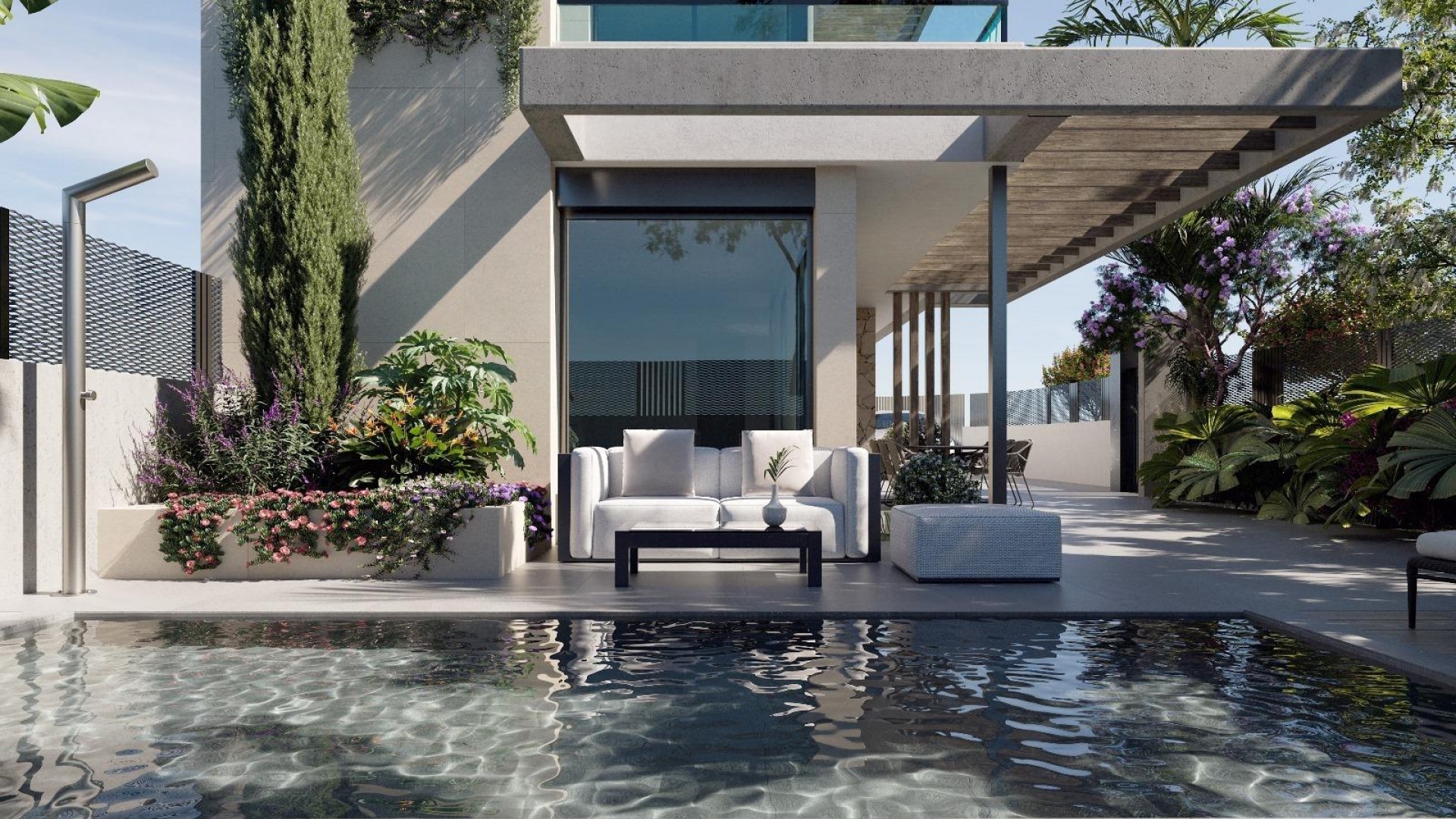 Nouvelle construction - Vrijstaande Villa -
Los Alcazares - Santa Rosalía