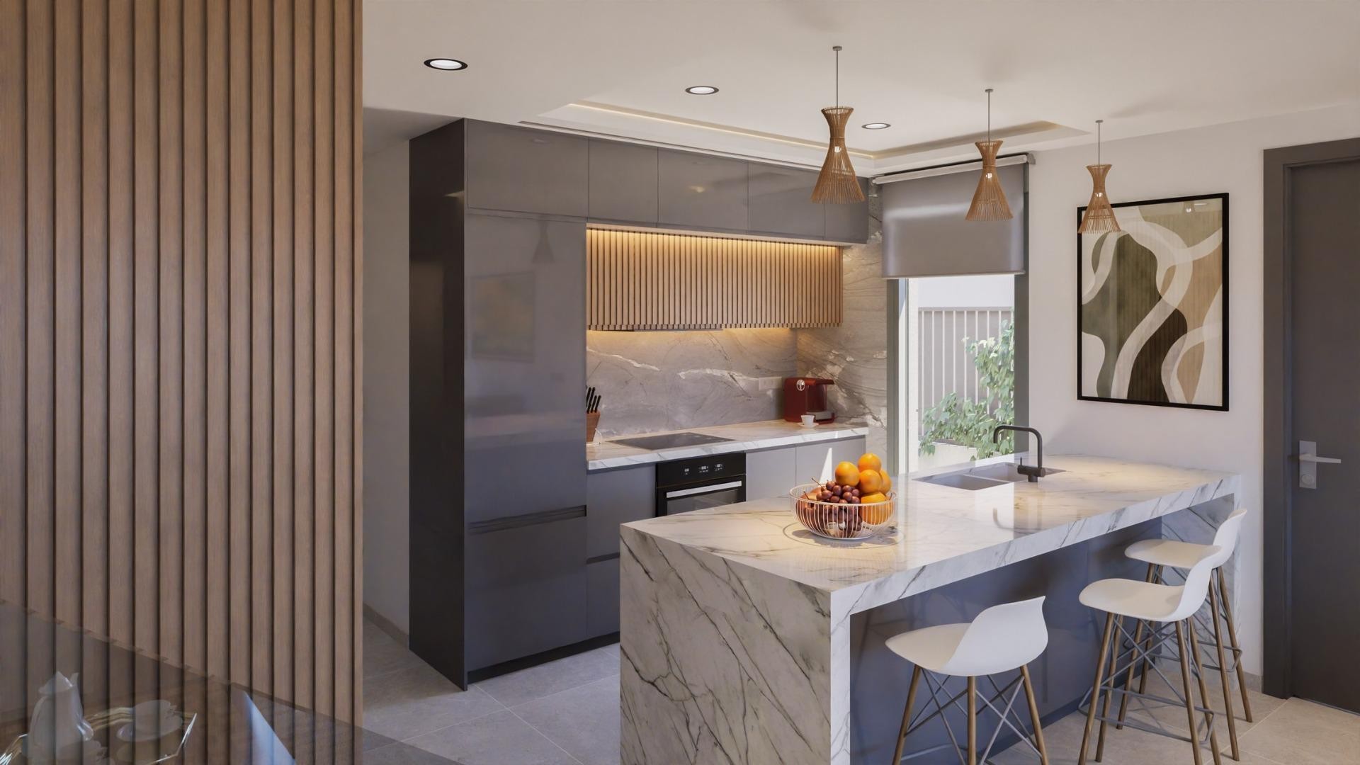 Nouvelle construction - Vrijstaande Villa -
Los Nietos - Centro