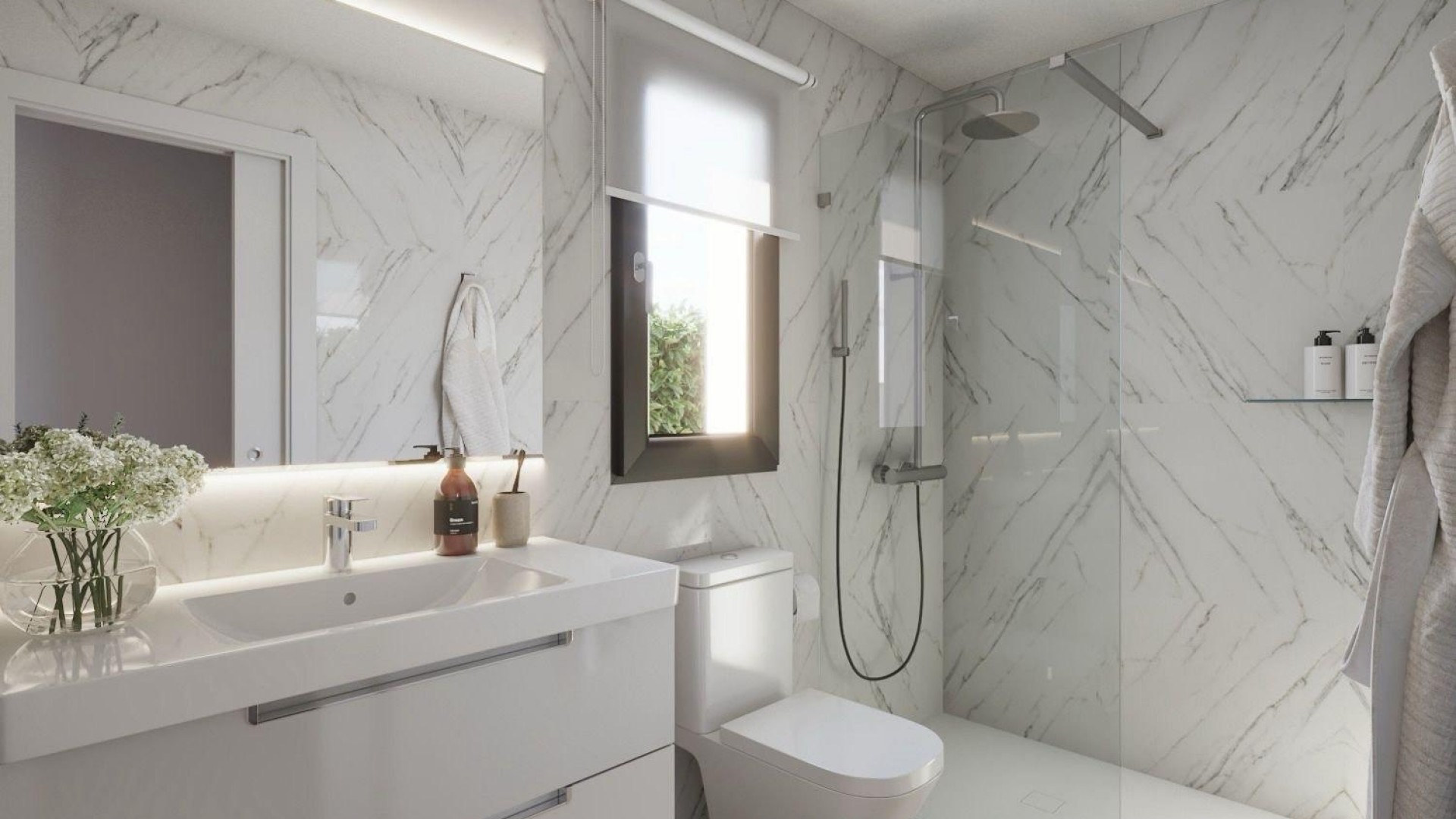 Nouvelle construction - Vrijstaande Villa -
Mazarron - Country Club