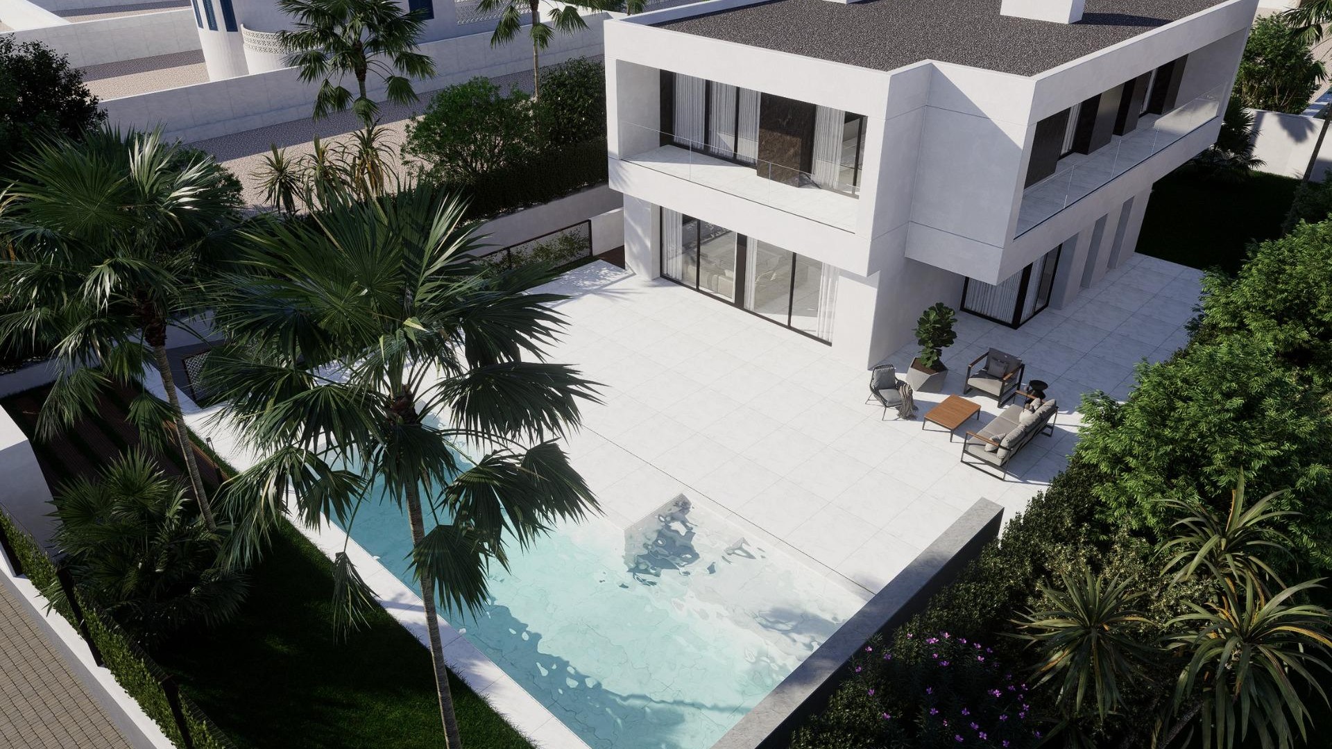 Nouvelle construction - Vrijstaande Villa -
Orihuela Costa - La Zenia