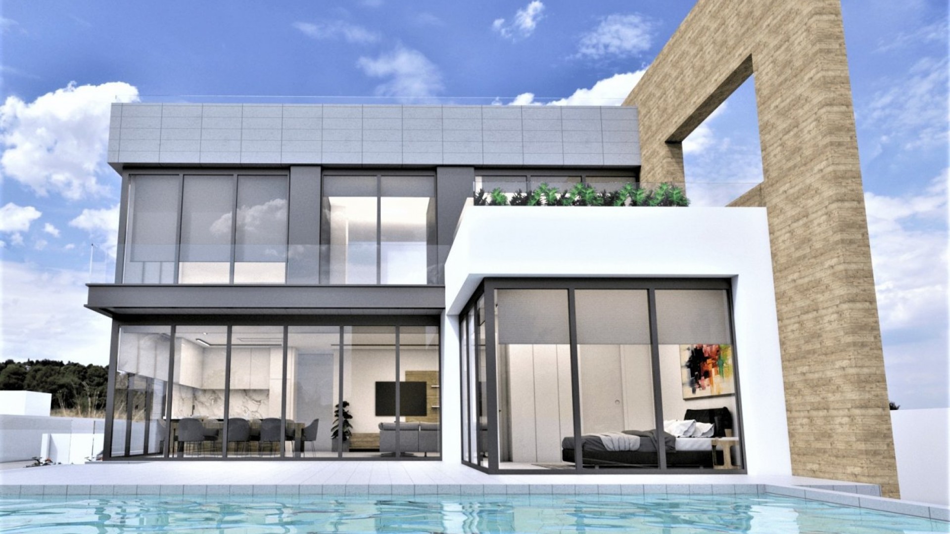 Nouvelle construction - Vrijstaande Villa -
Orihuela Costa - La Zenia