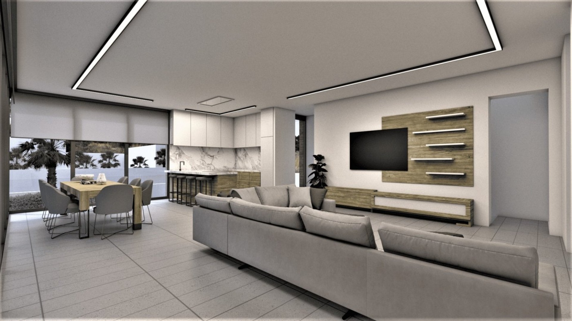 Nouvelle construction - Vrijstaande Villa -
Orihuela Costa - La Zenia