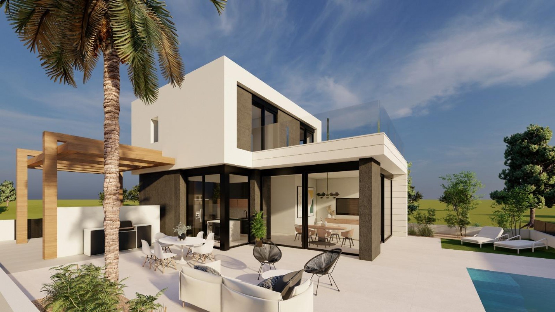 Nouvelle construction - Vrijstaande Villa -
Pilar de la Horadada - Lo Romero Golf