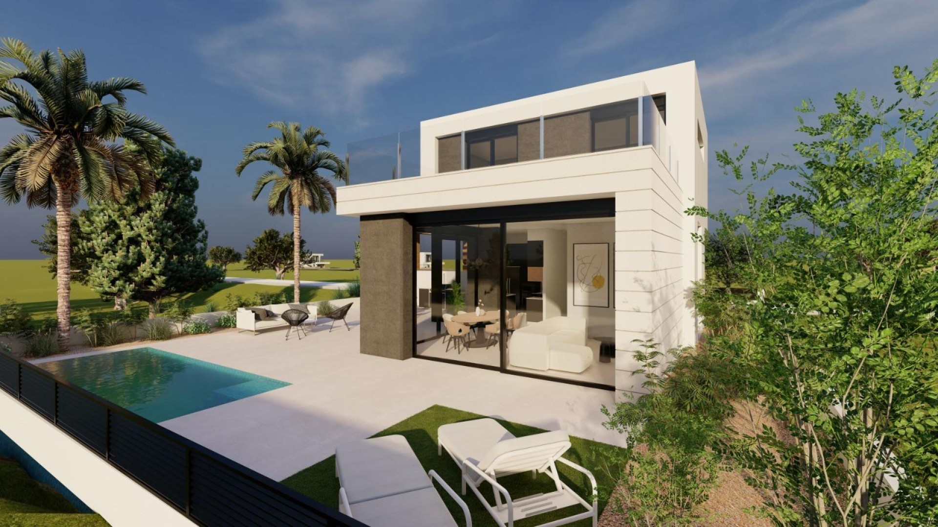 Nouvelle construction - Vrijstaande Villa -
Pilar de la Horadada - Lo Romero Golf