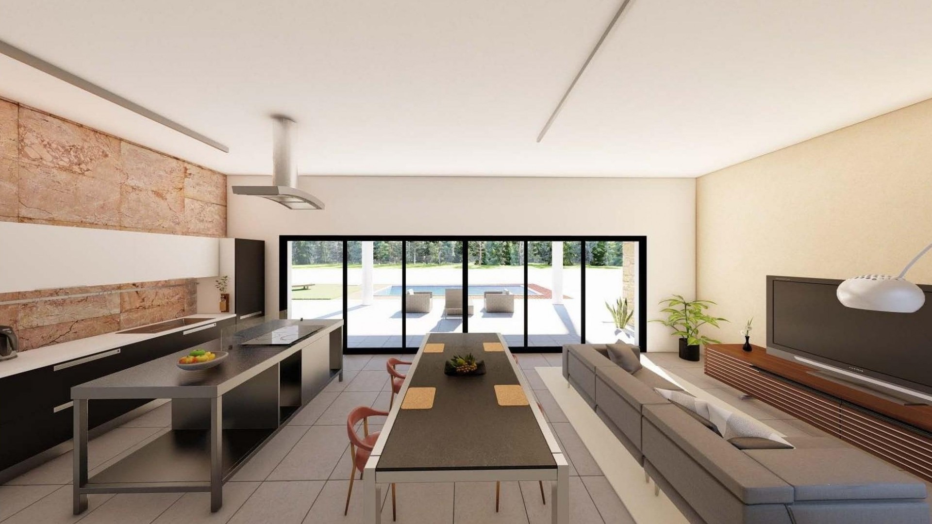 Nouvelle construction - Vrijstaande Villa -
Pinoso - Campo