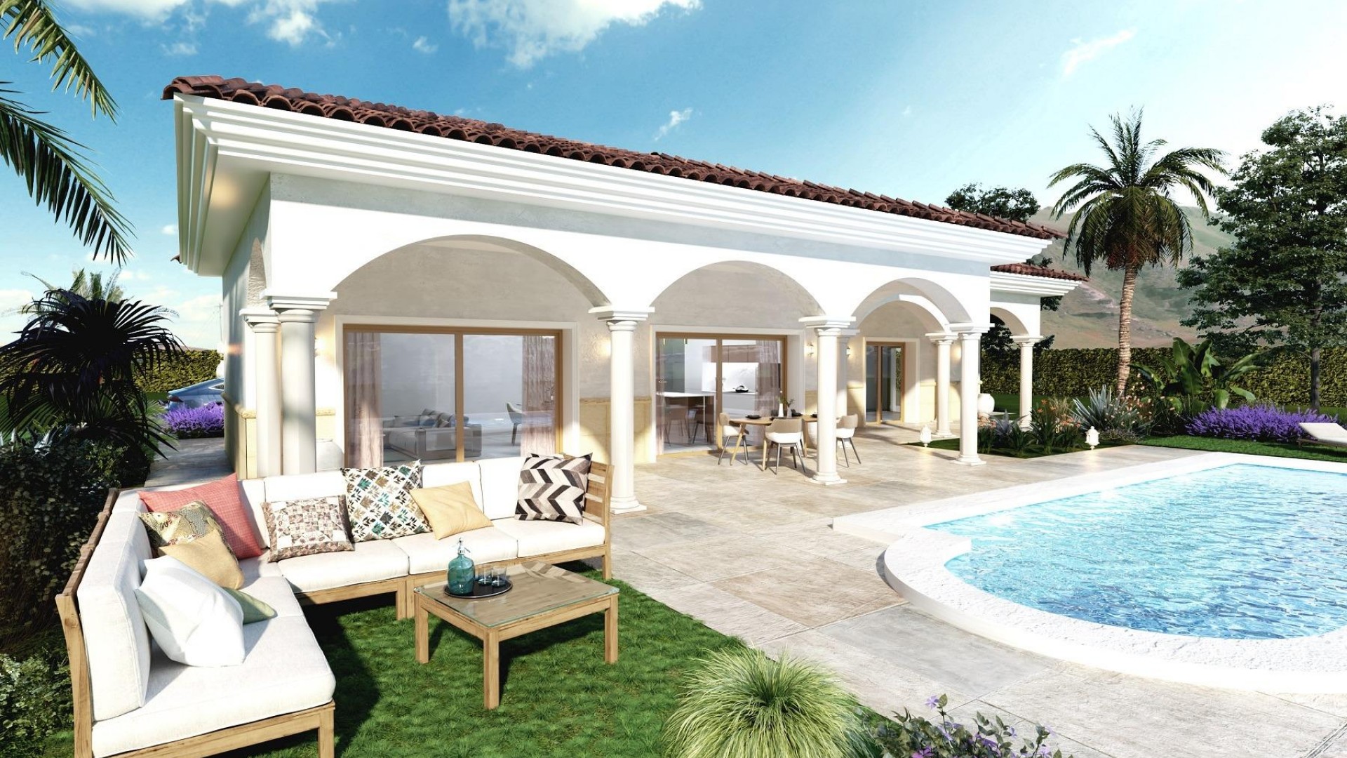 Nouvelle construction - Vrijstaande Villa -
Pinoso - Rodriguillo