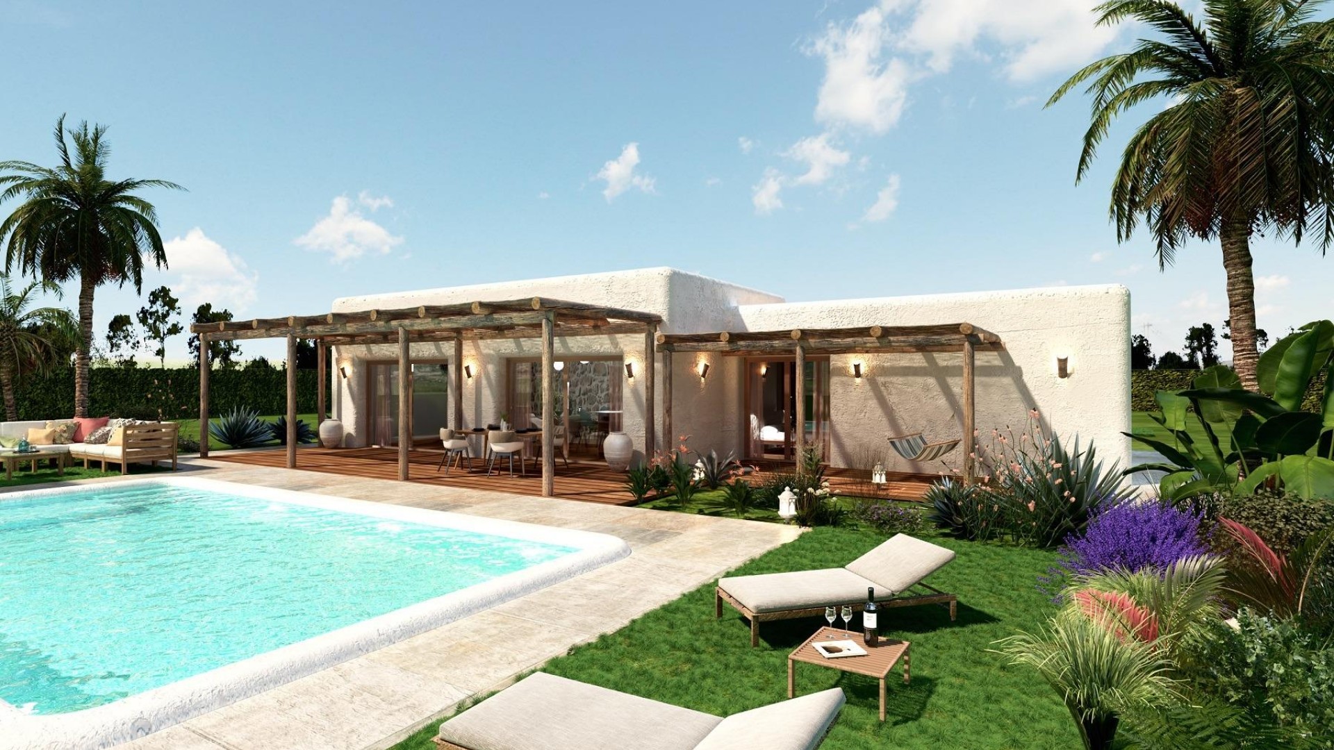 Nouvelle construction - Vrijstaande Villa -
Pinoso - Rodriguillo