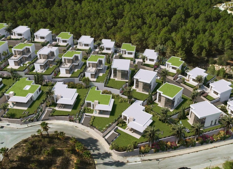 Nouvelle construction - Vrijstaande Villa -
Polop - Pla De Cantal