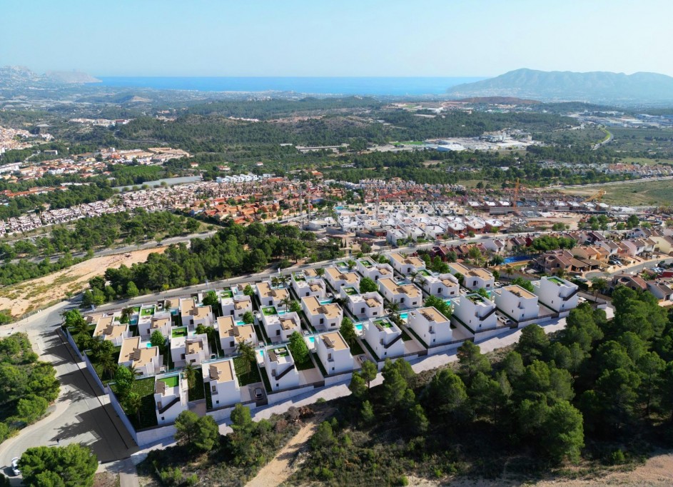 Nouvelle construction - Vrijstaande Villa -
Polop - Polop Hills