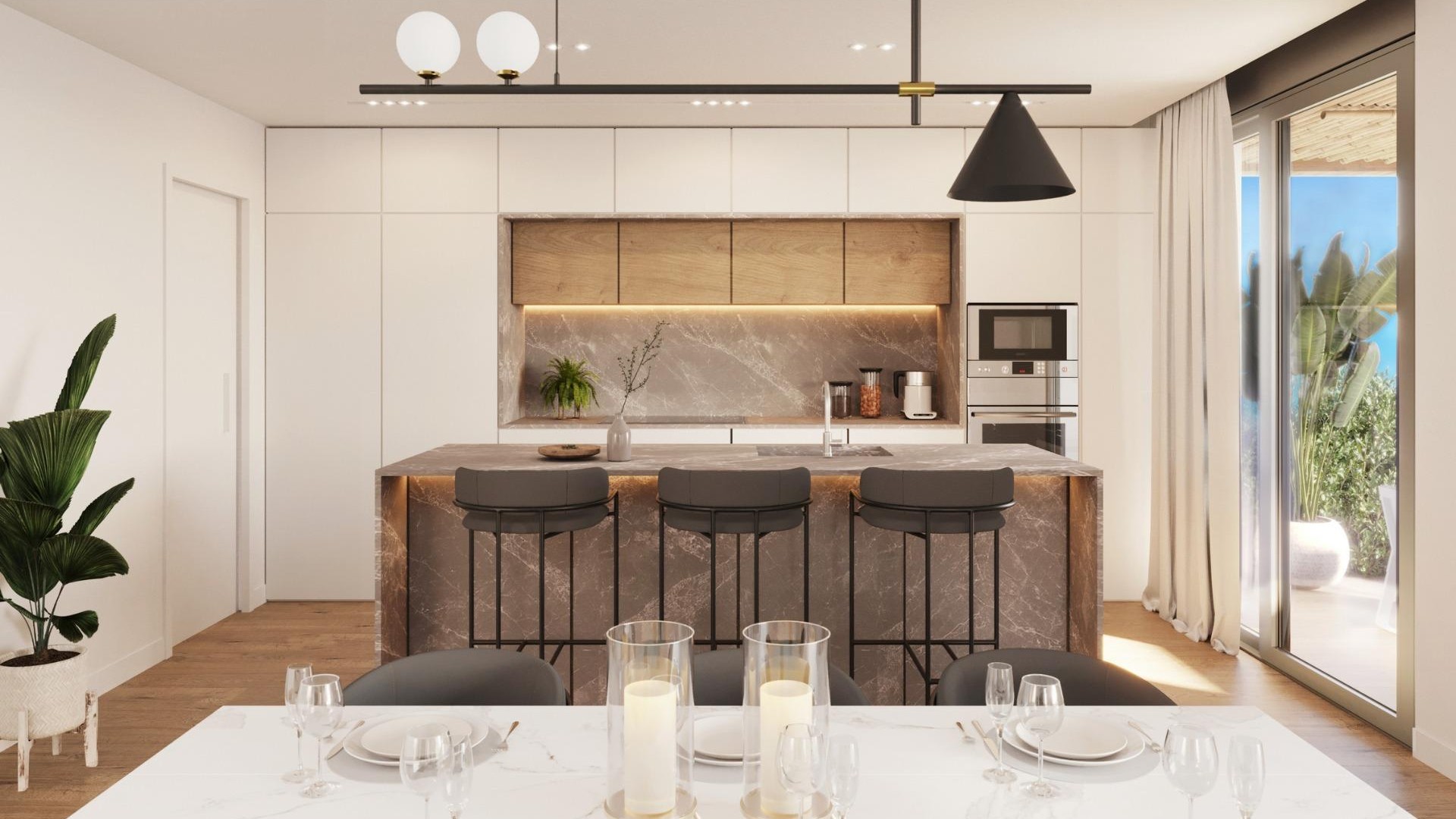 Nouvelle construction - Vrijstaande Villa -
Polop - Urbanizaciones