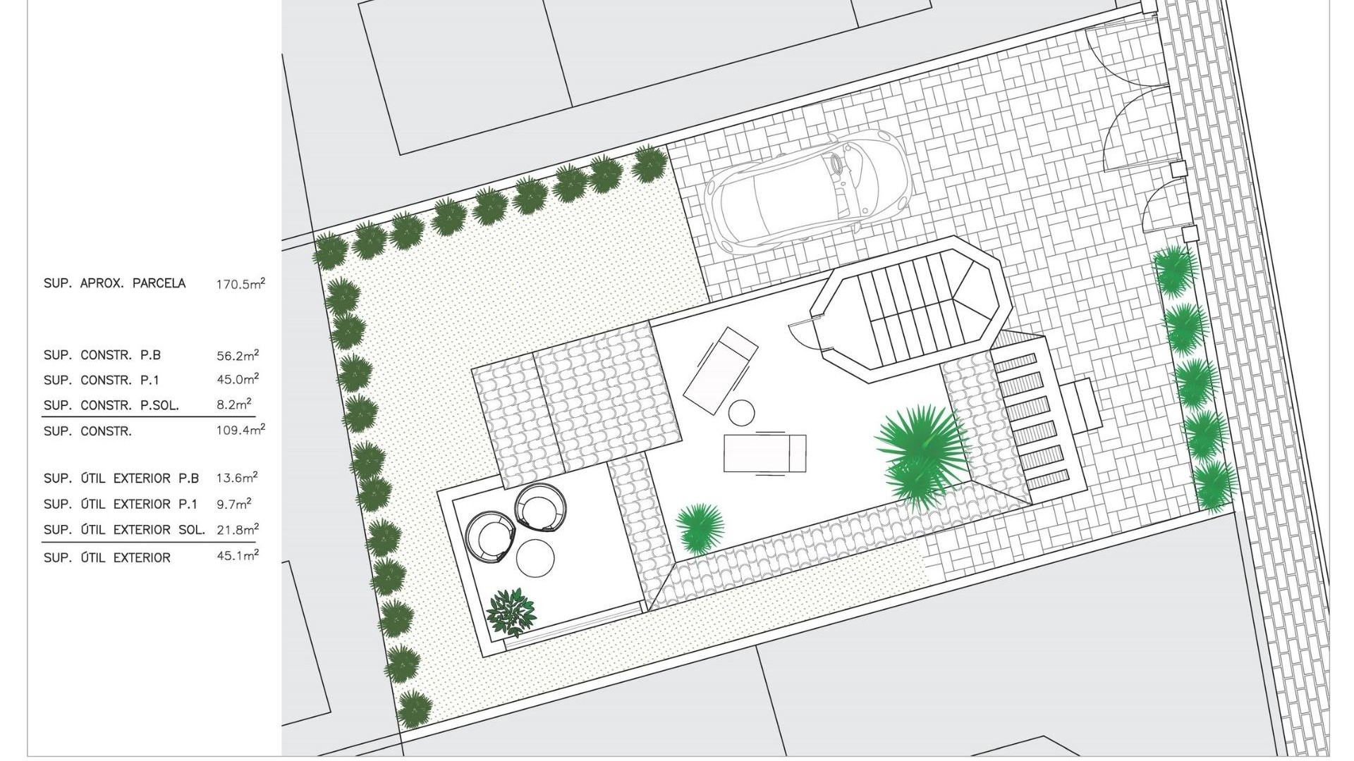 Nouvelle construction - Vrijstaande Villa -
San Fulgencio - El Oasis