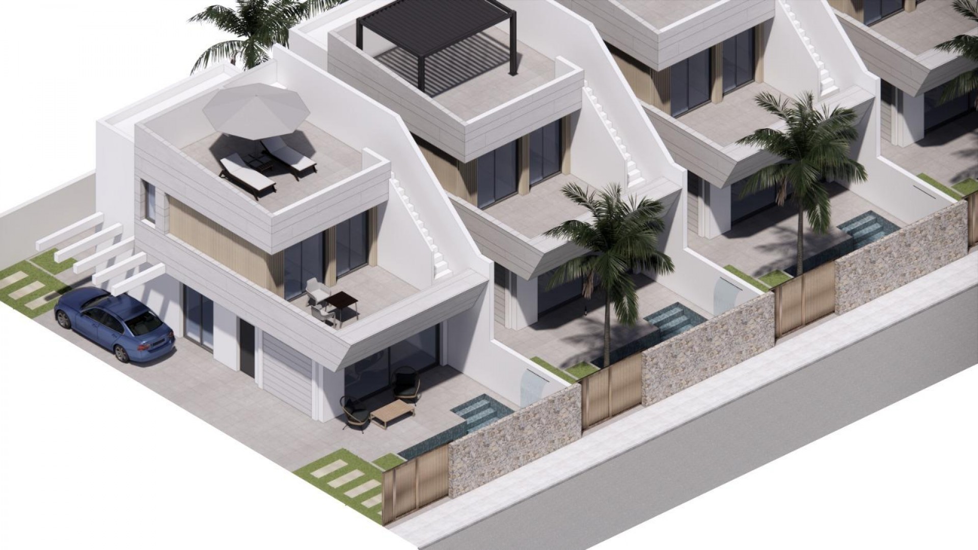 Nouvelle construction - Vrijstaande Villa -
San Javier - Parque de los leones