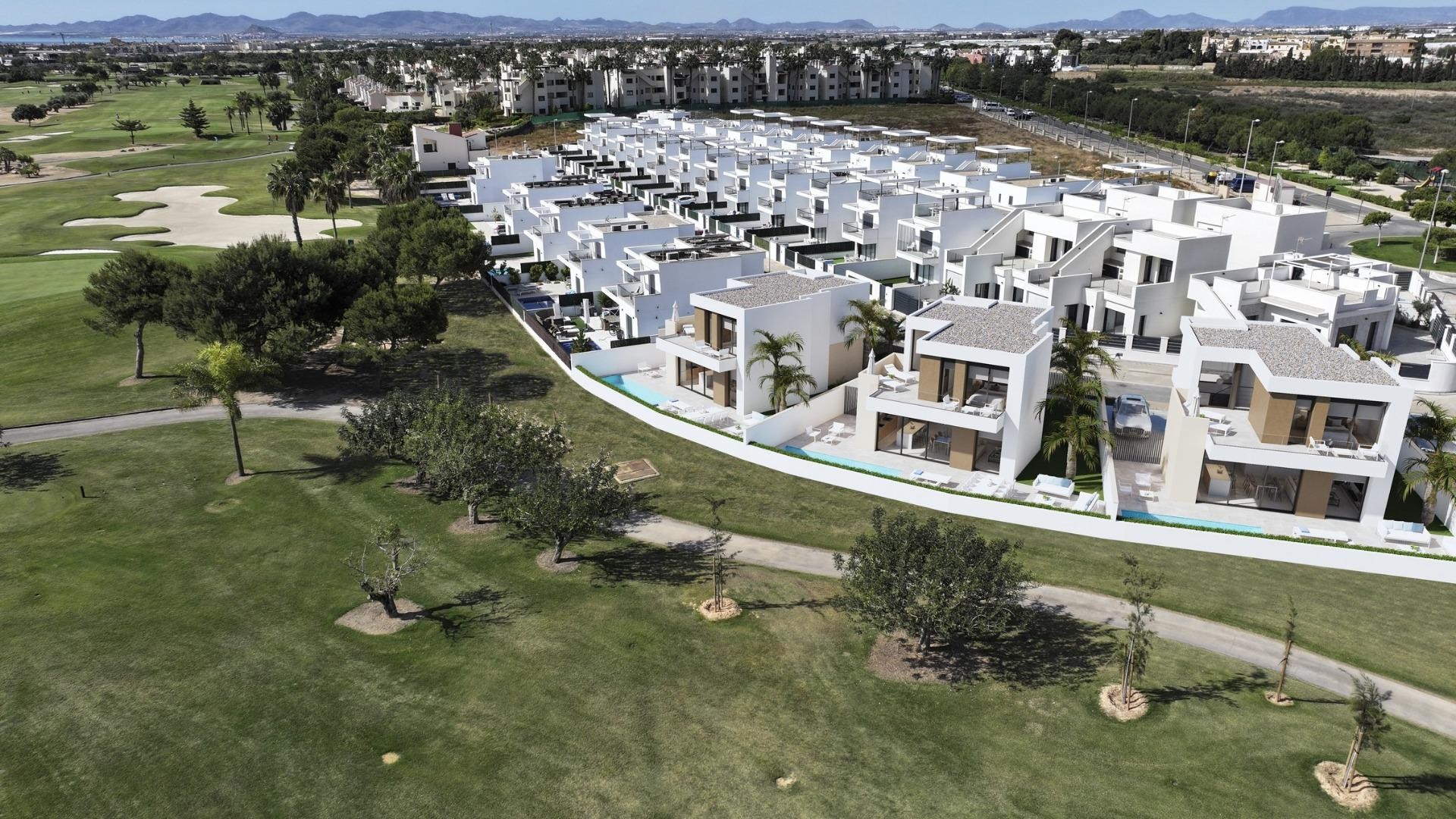 Nouvelle construction - Vrijstaande Villa -
San Javier - Roda Golf