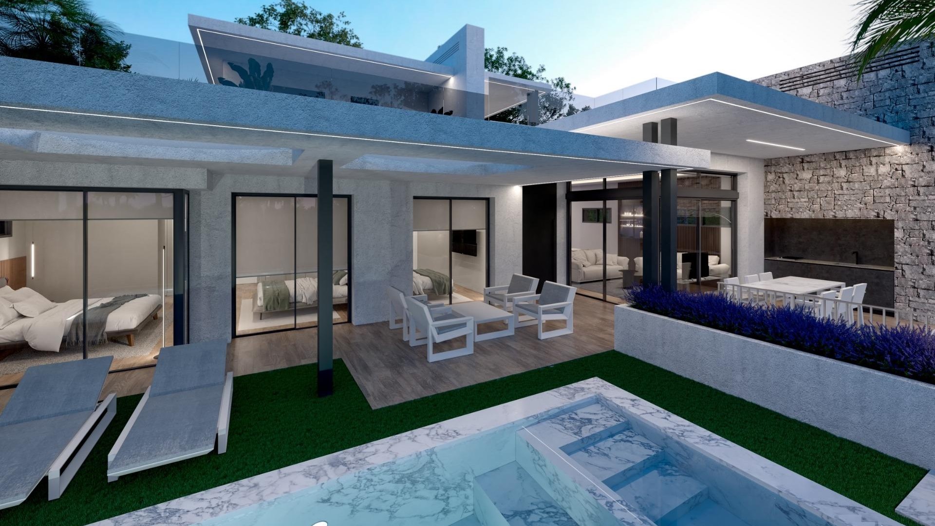 Nouvelle construction - Vrijstaande Villa -
Torre Pacheco - Santa Rosalía