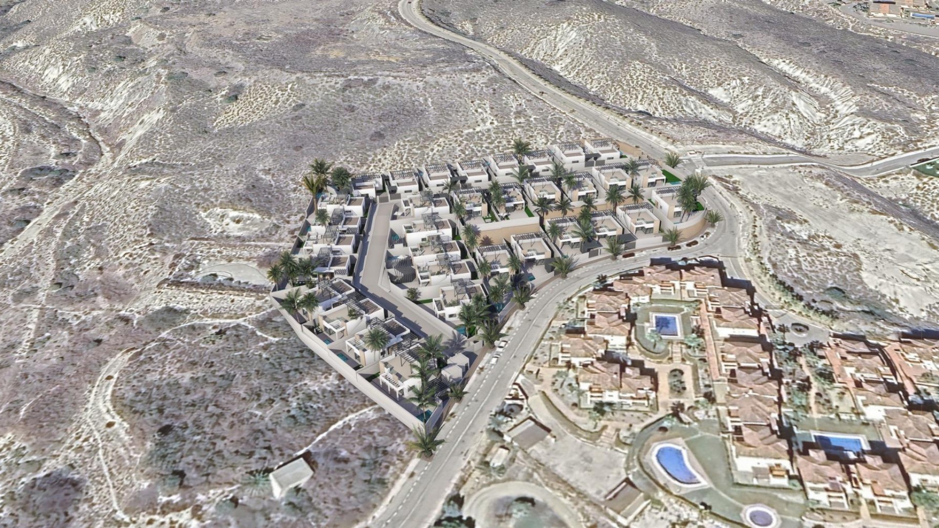 Nouvelle construction - Vrijstaande Villa -
Vera - Valle del Este Golf