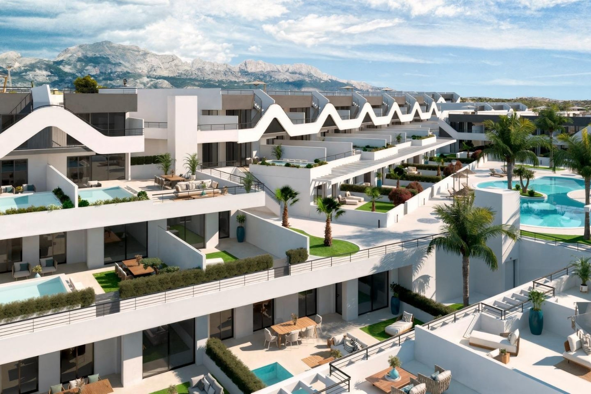 Nowa konstrukcja - Apartament / Mieszkanie -
Alfaz del Pi - Alfas del Pí