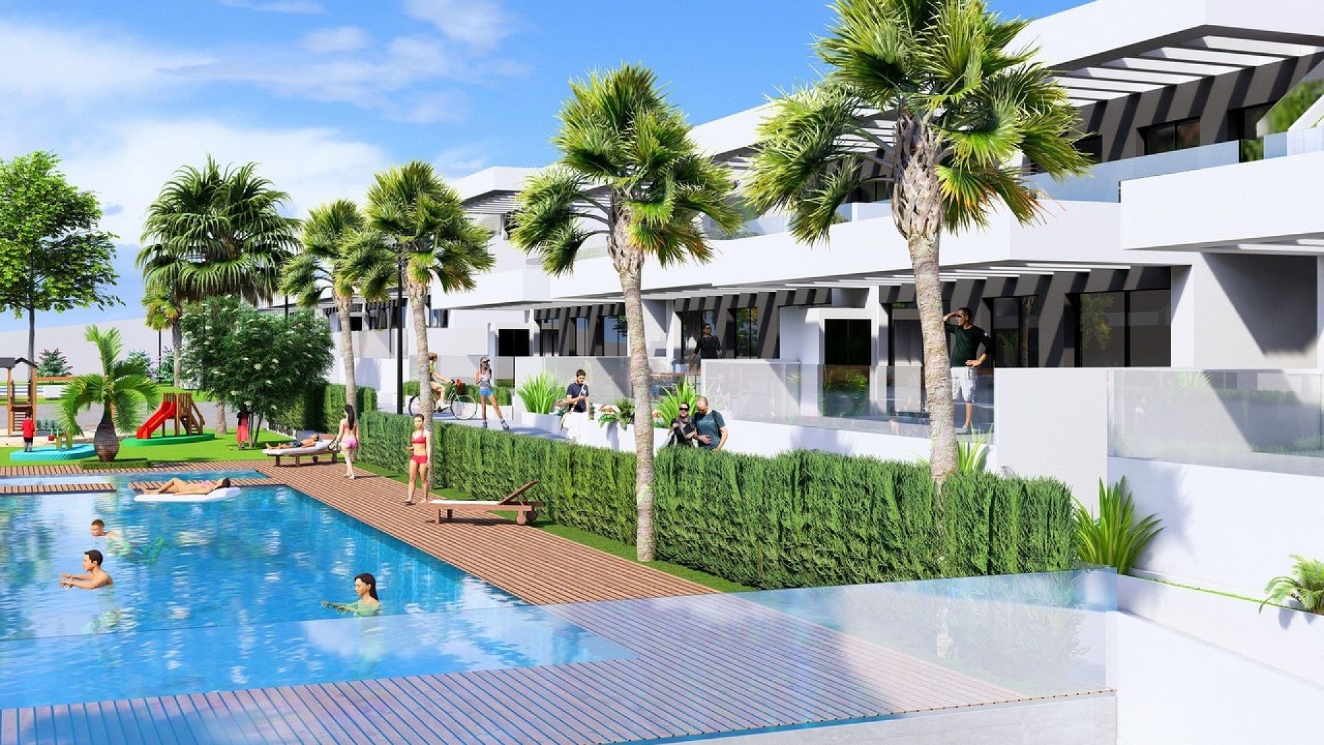 Nowa konstrukcja - Apartament mieszkanie -
Algorfa