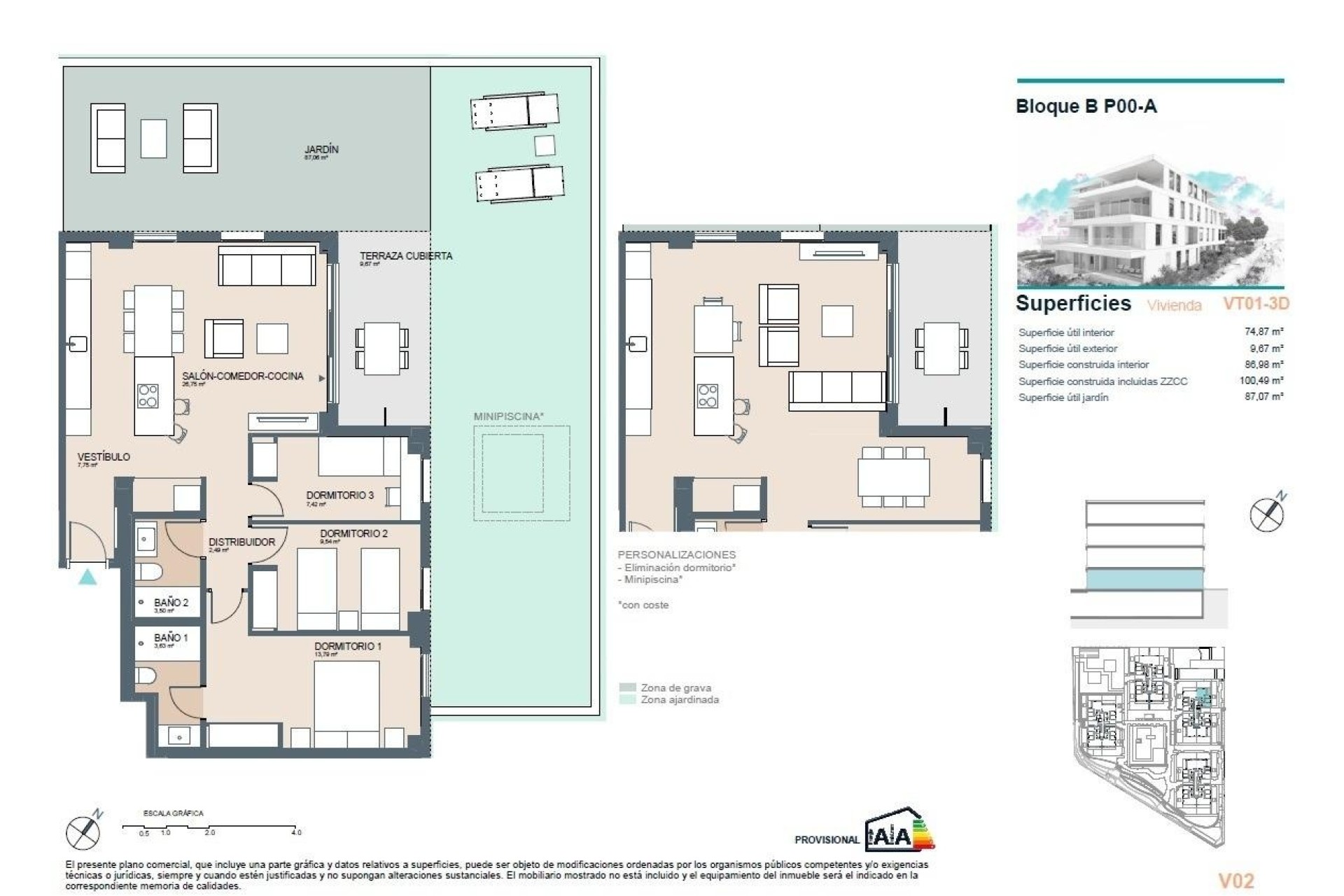 Nowa konstrukcja - Apartament / Mieszkanie -
Benicassim - Almadraba