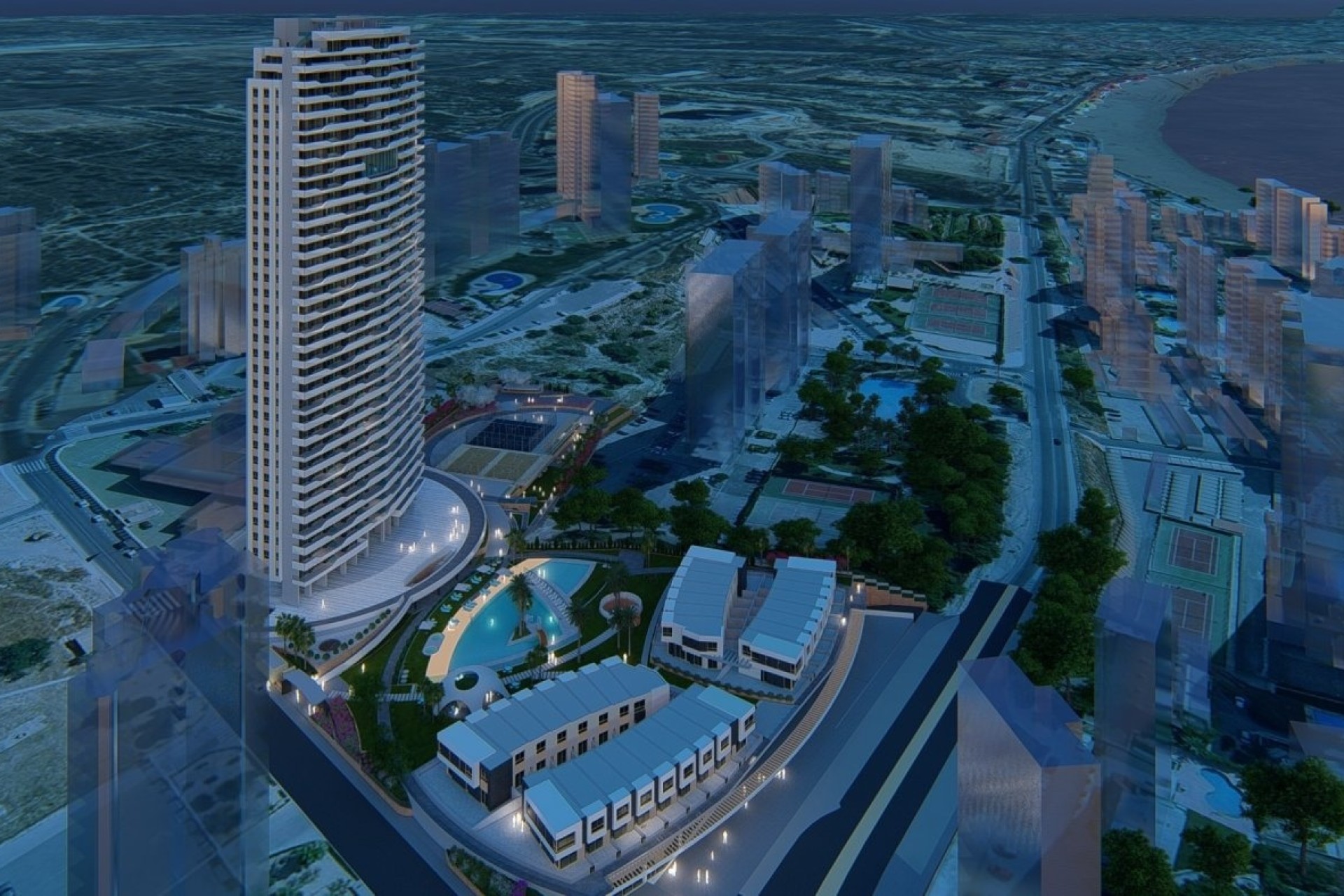 Nowa konstrukcja - Apartament / Mieszkanie -
Benidorm - Poniente