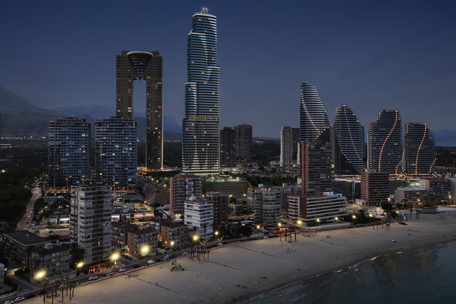 Nowa konstrukcja - Apartament / Mieszkanie -
Benidorm - Spain