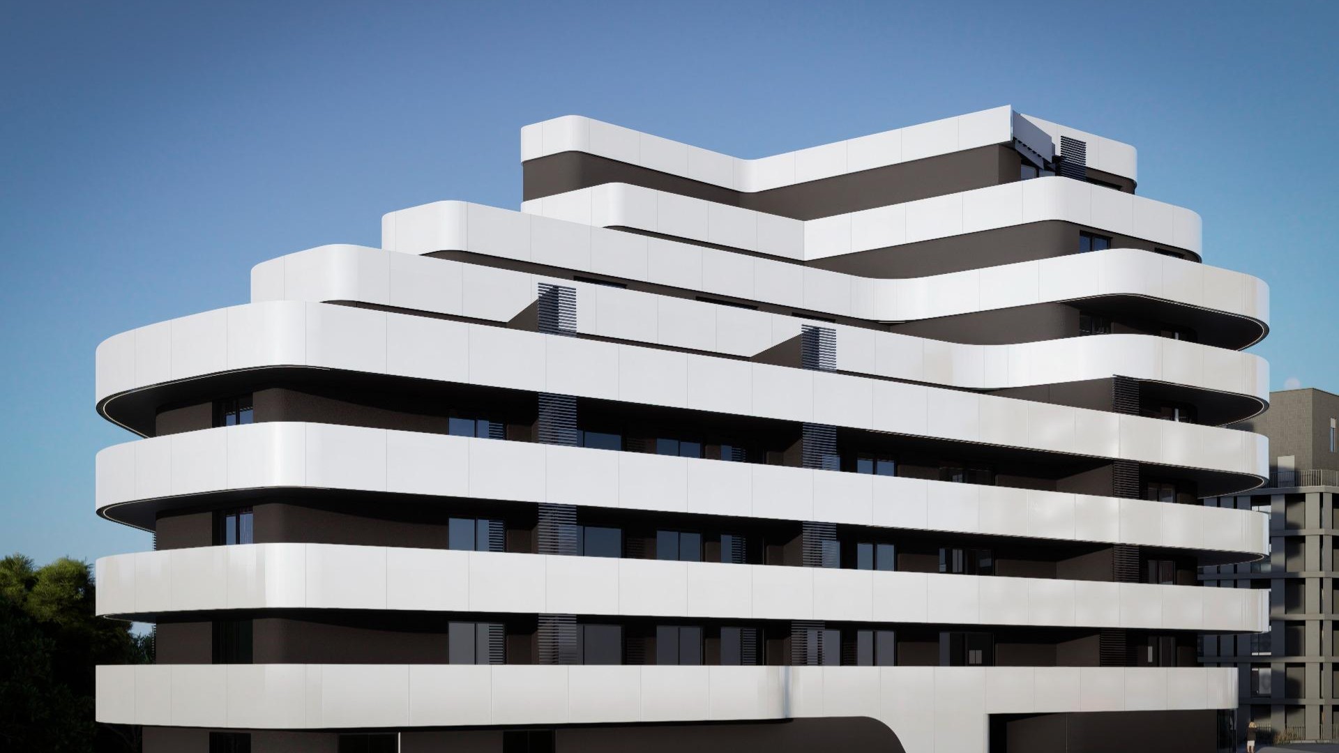 Nowa konstrukcja - Apartament mieszkanie -
Calpe - Arenal Bol