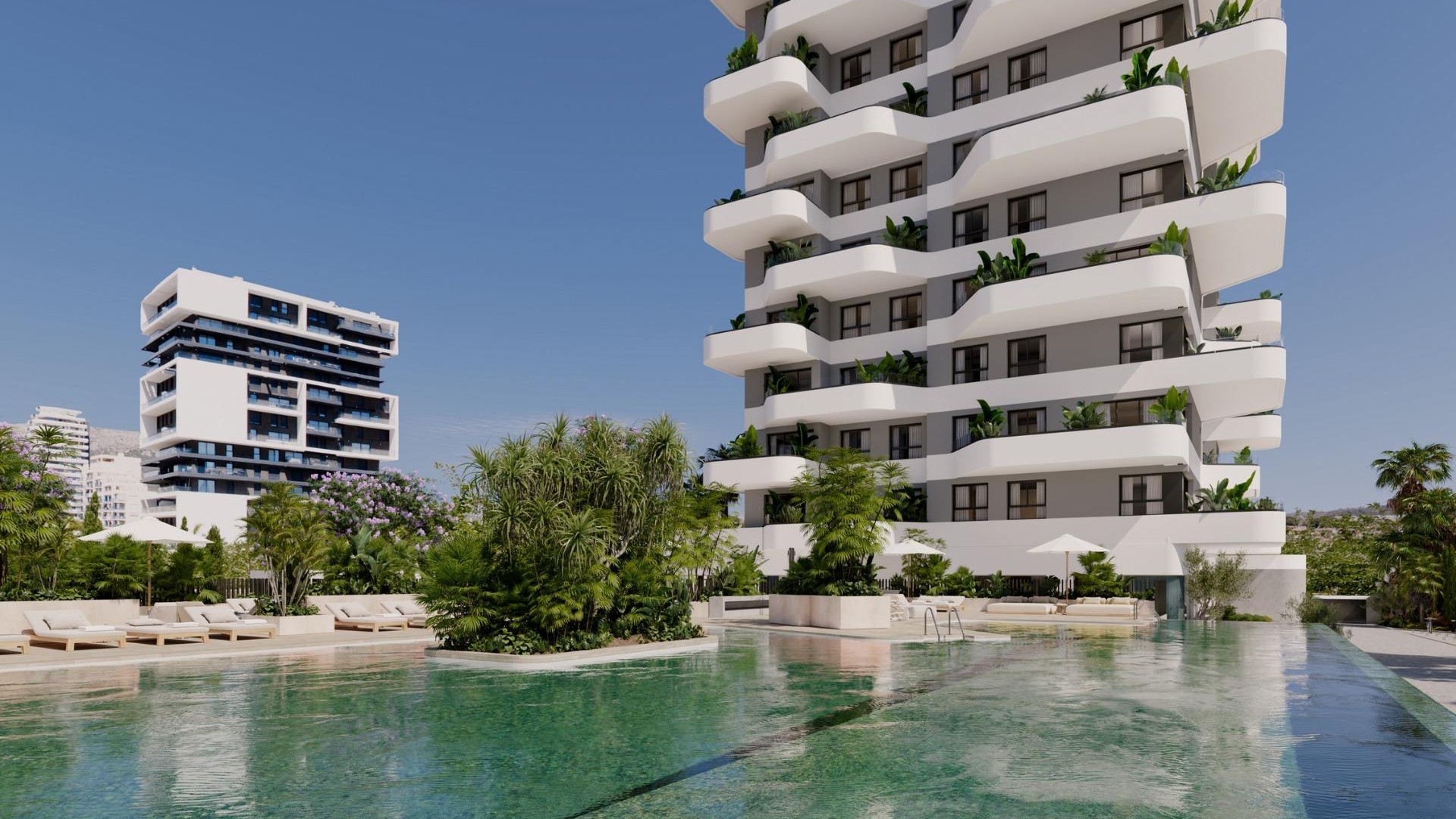 Nowa konstrukcja - Apartament mieszkanie -
Calpe - El Saladar