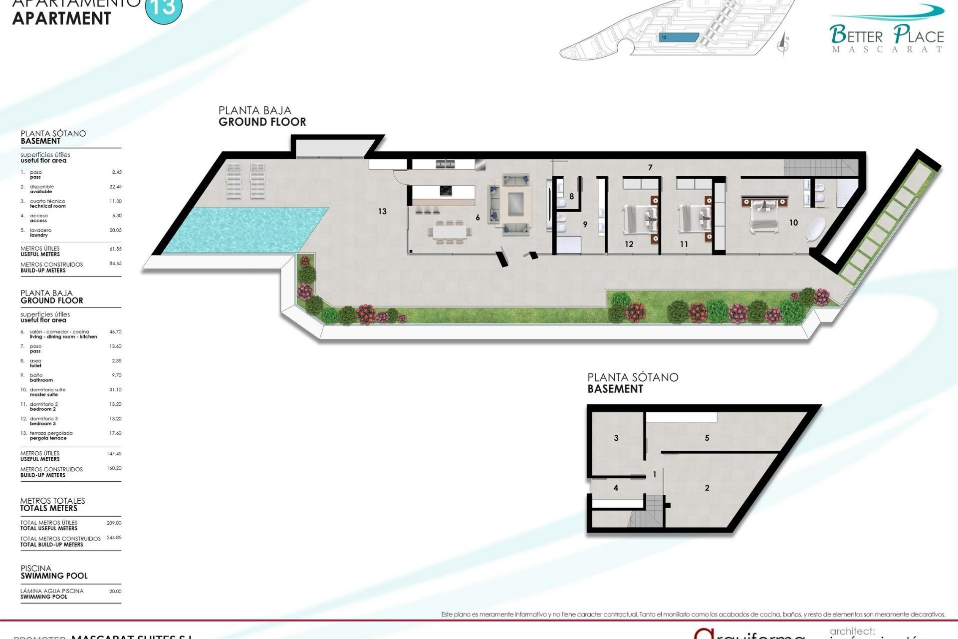 Nowa konstrukcja - Apartament / Mieszkanie -
Calpe - Mascarat