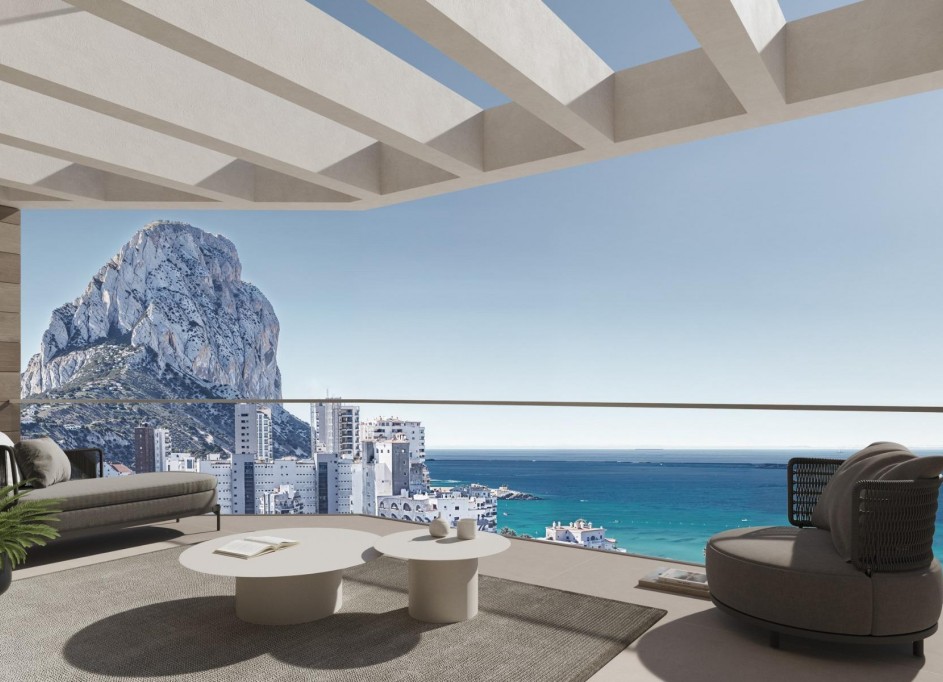 Nowa konstrukcja - Apartament mieszkanie -
Calpe - Playa Arenal