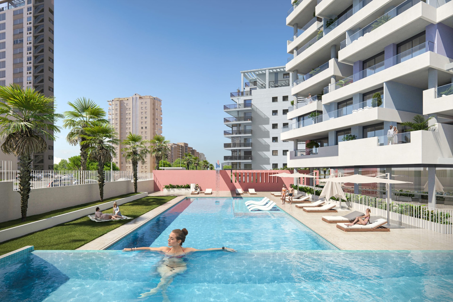 Nowa konstrukcja - Apartament mieszkanie -
Calpe