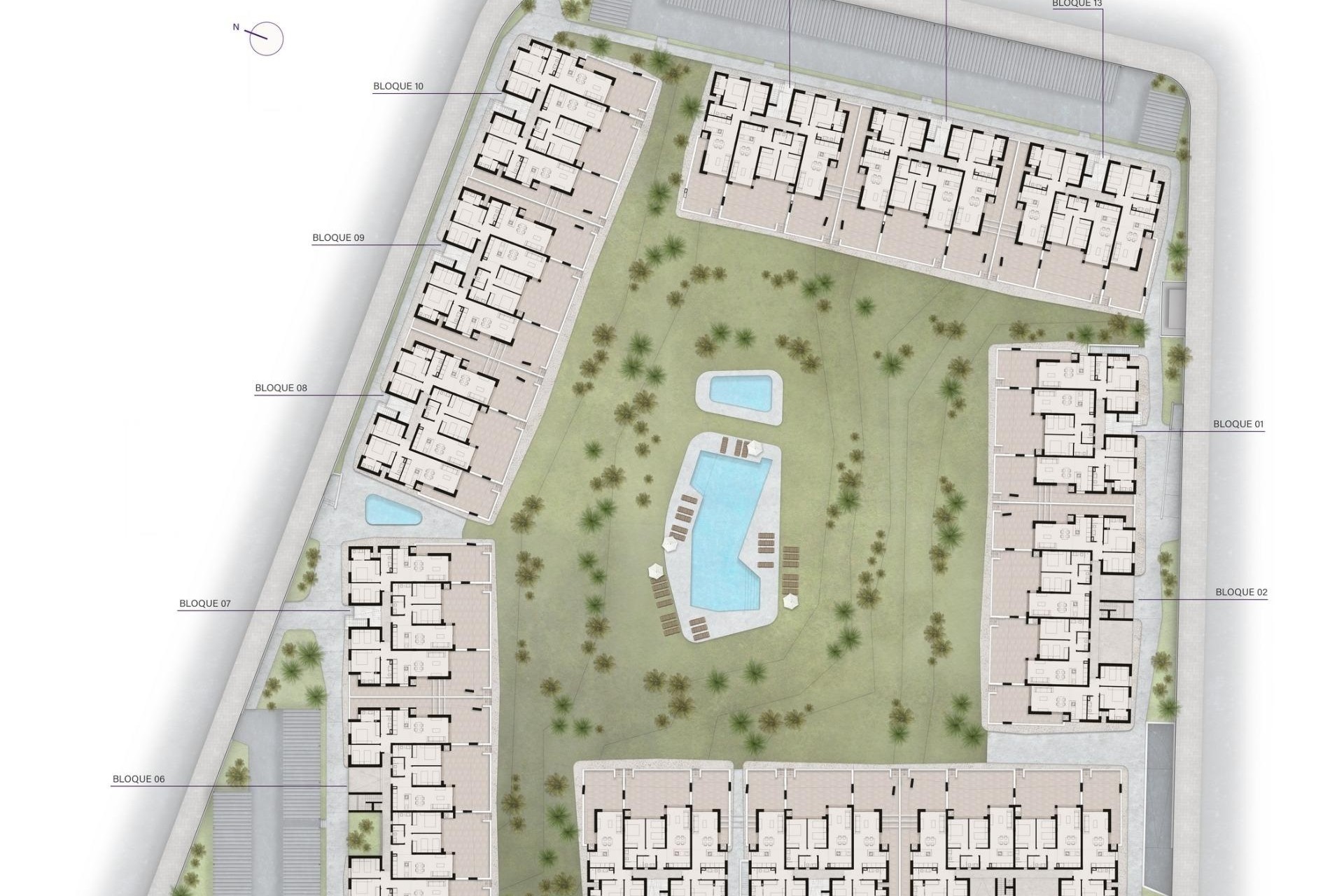 Nowa konstrukcja - Apartament / Mieszkanie -
Ciudad Quesada - Rojales - Lo Marabu