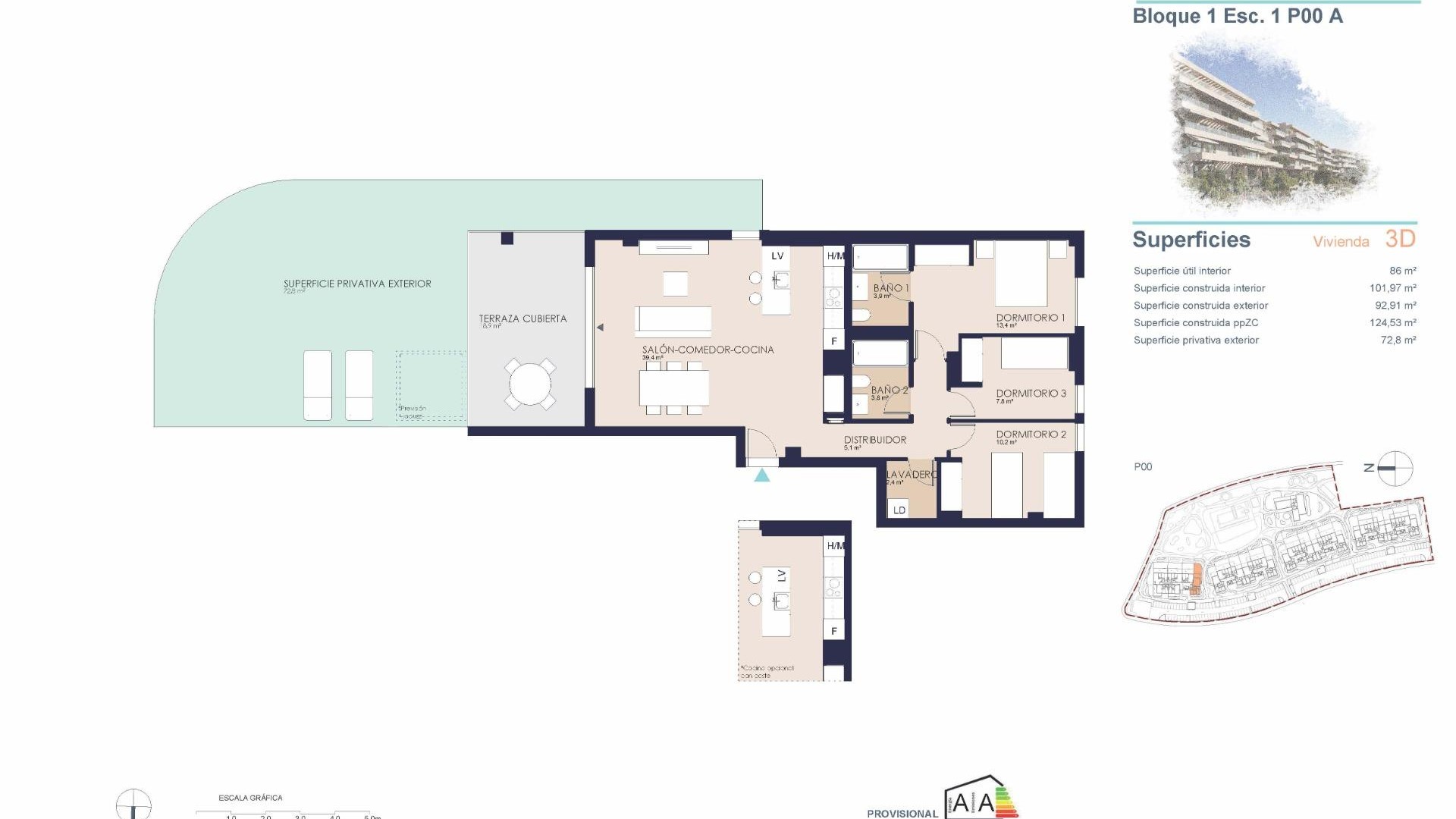 Nowa konstrukcja - Apartament mieszkanie -
Denia - Playa de La Almadraba