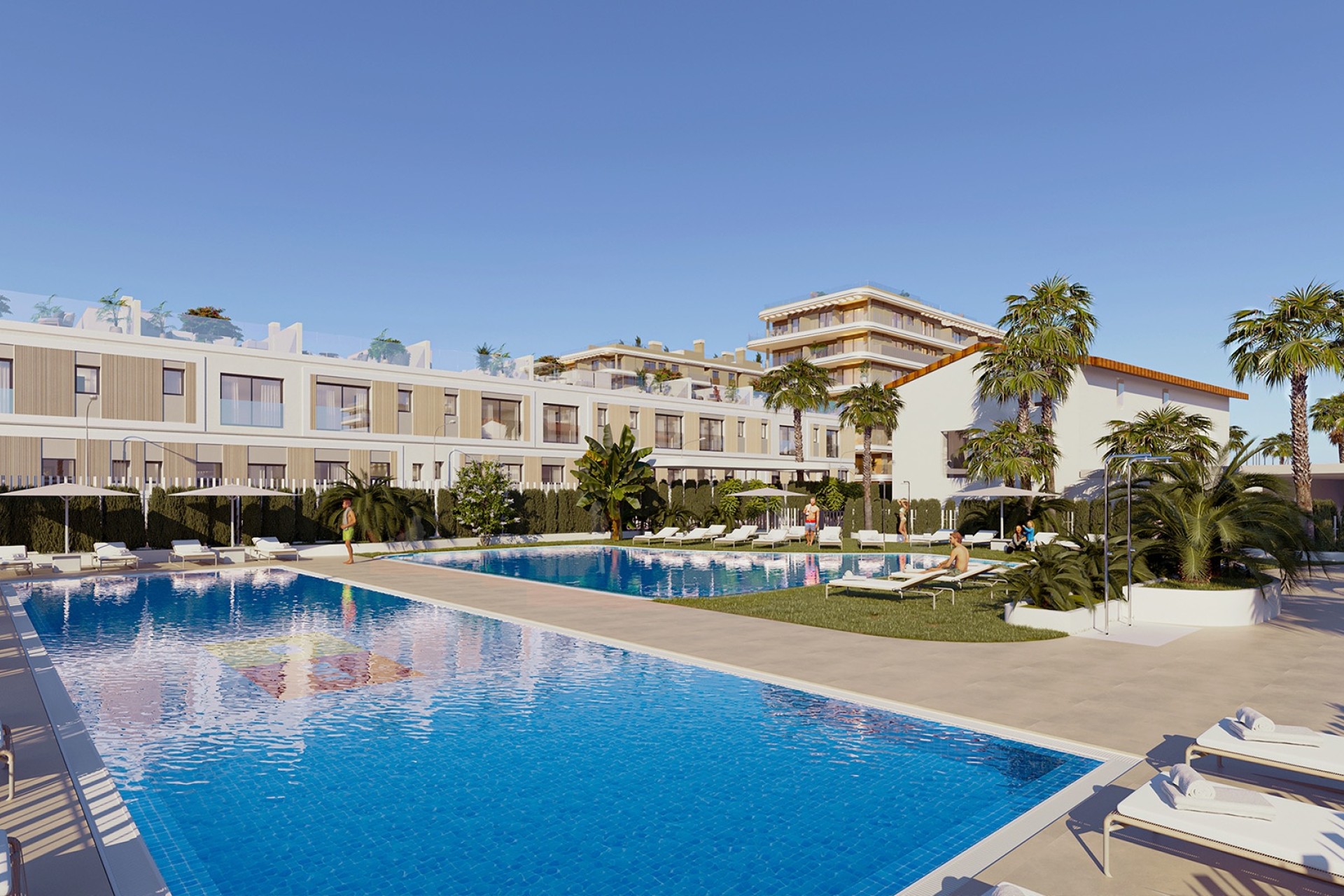 Nowa konstrukcja - Apartament mieszkanie -
El Puig - Spain