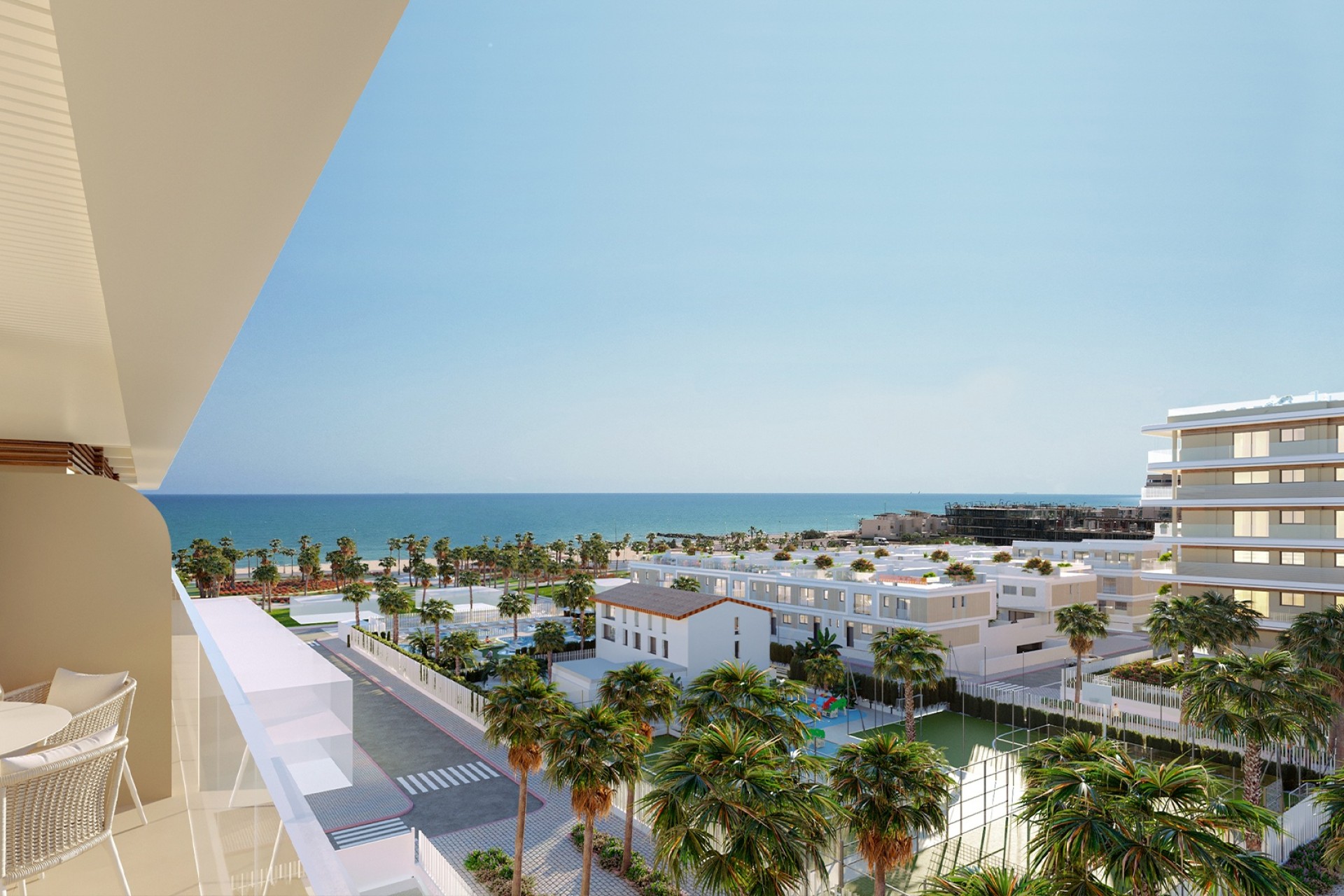 Nowa konstrukcja - Apartament / Mieszkanie -
El Puig - Spain