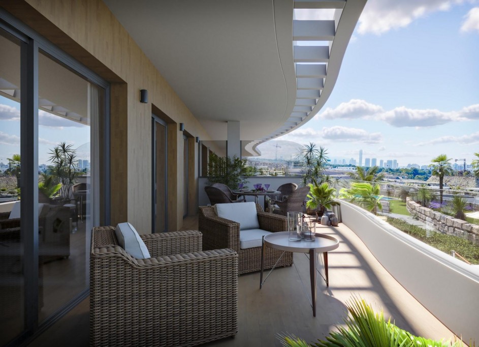 Nowa konstrukcja - Apartament mieszkanie -
Finestrat - Campana garden