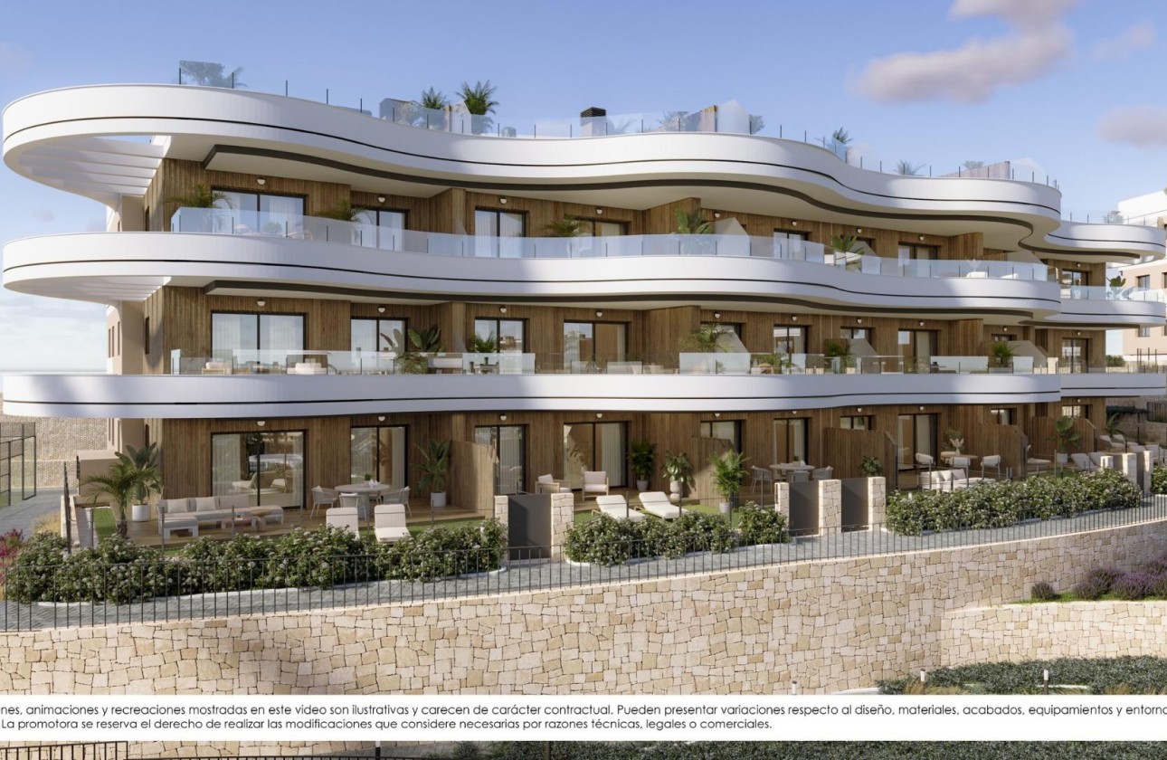 Nowa konstrukcja - Apartament / Mieszkanie -
Finestrat - Campana garden